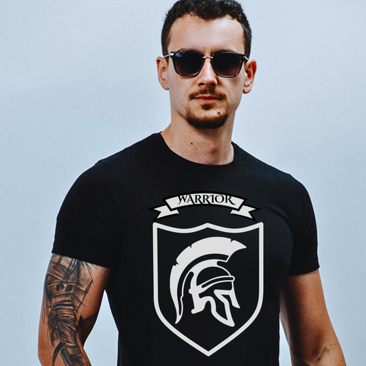 Warrior Class Emblem T‑Shirt – Dark