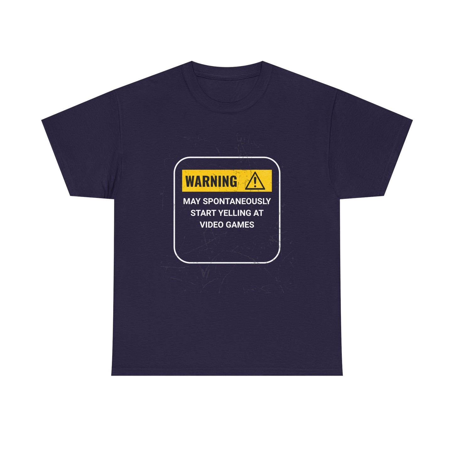 Funny Gamer Warning T‑Shirt – Dark
