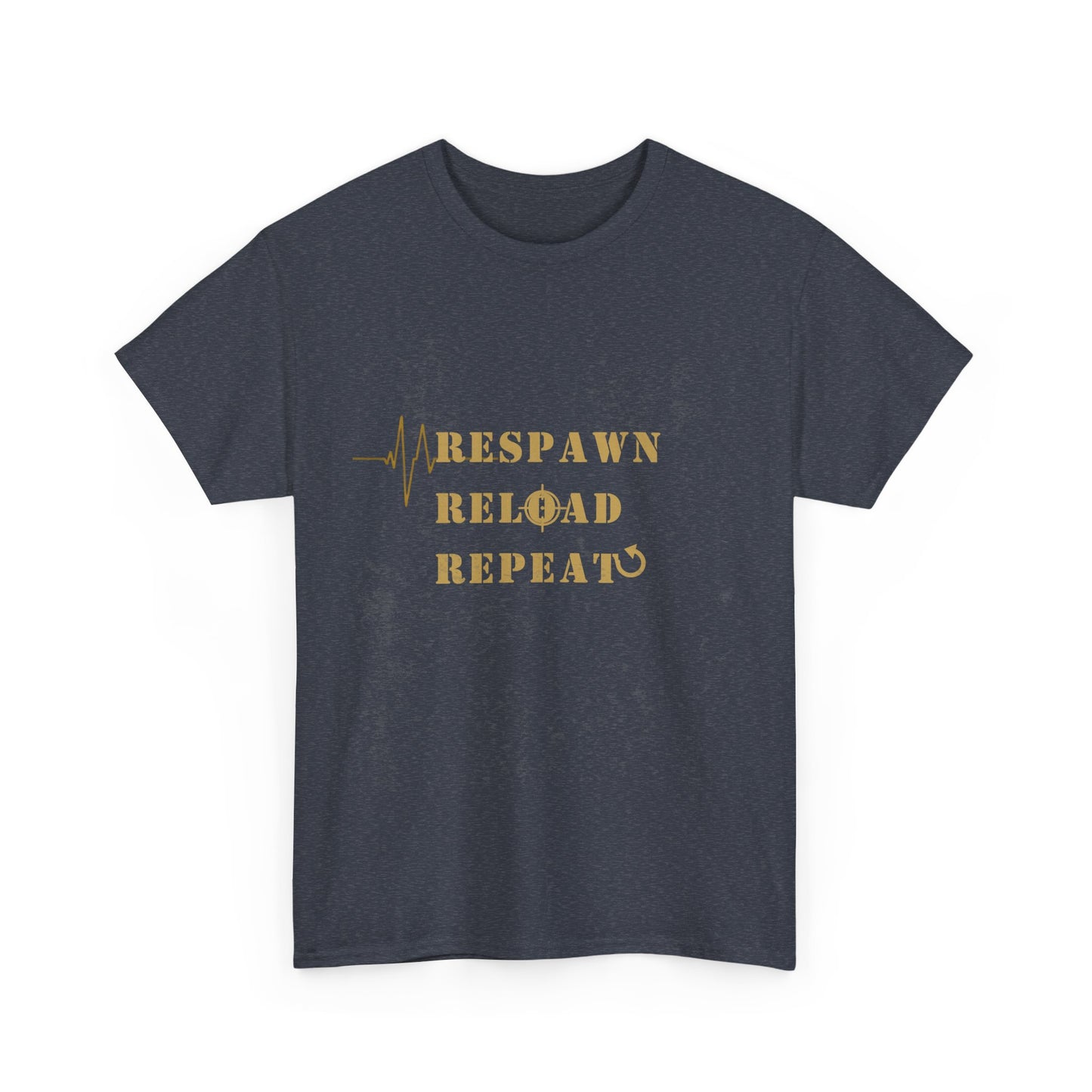 Respawn Reload Repeat T‑Shirt – Dark
