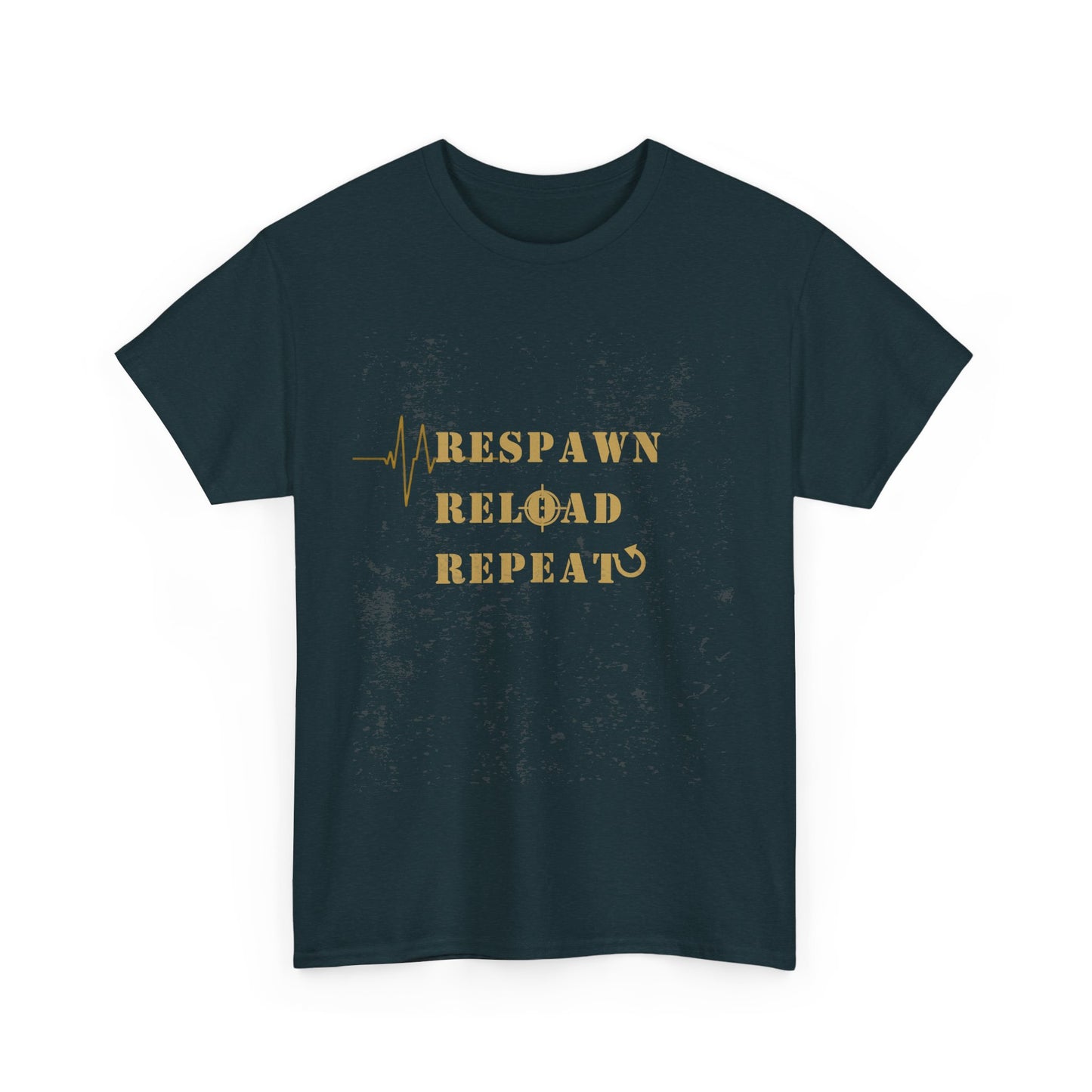 Respawn Reload Repeat T‑Shirt – Dark