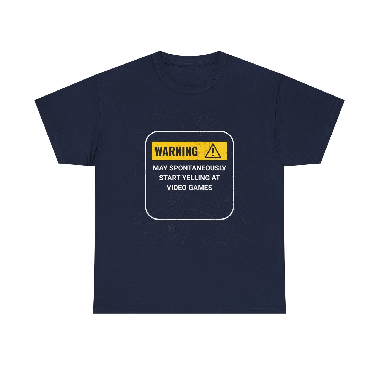 Funny Gamer Warning T‑Shirt – Dark