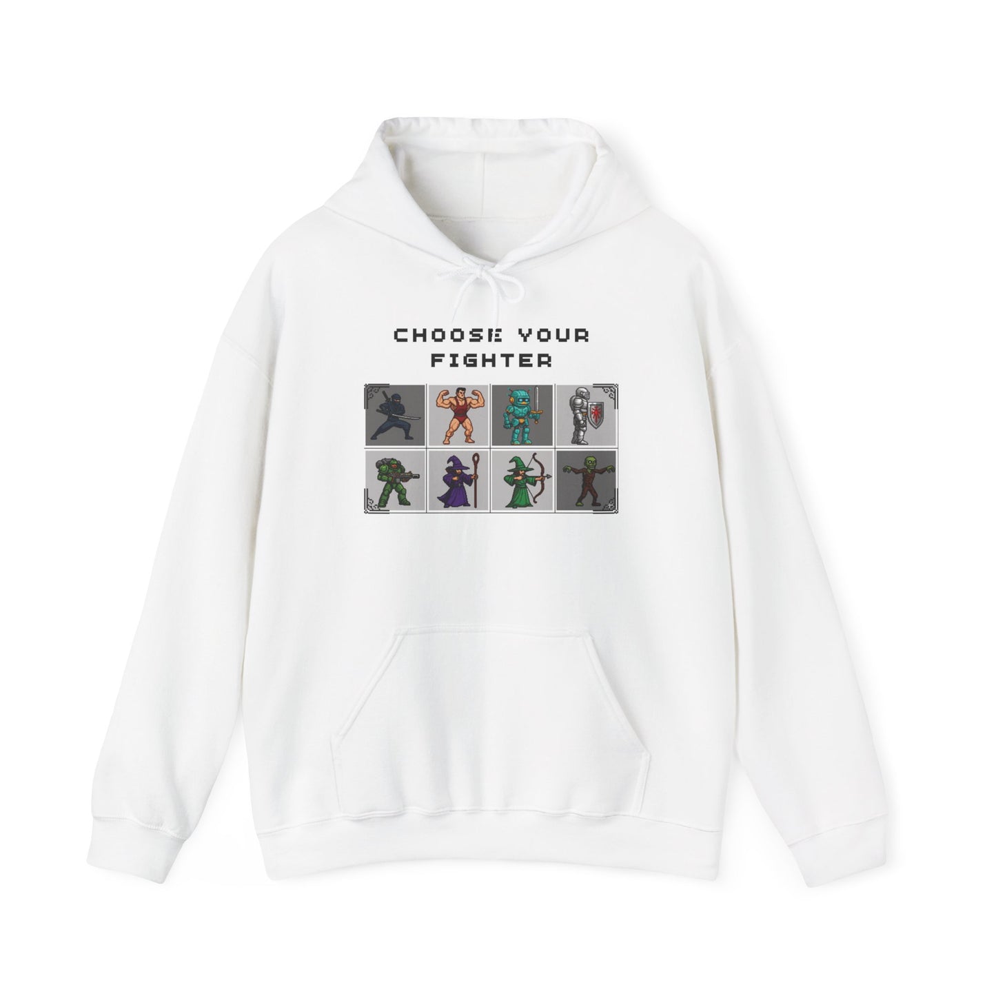 Choose Your Fighter Hoodie (16-Bit Colour Edition)