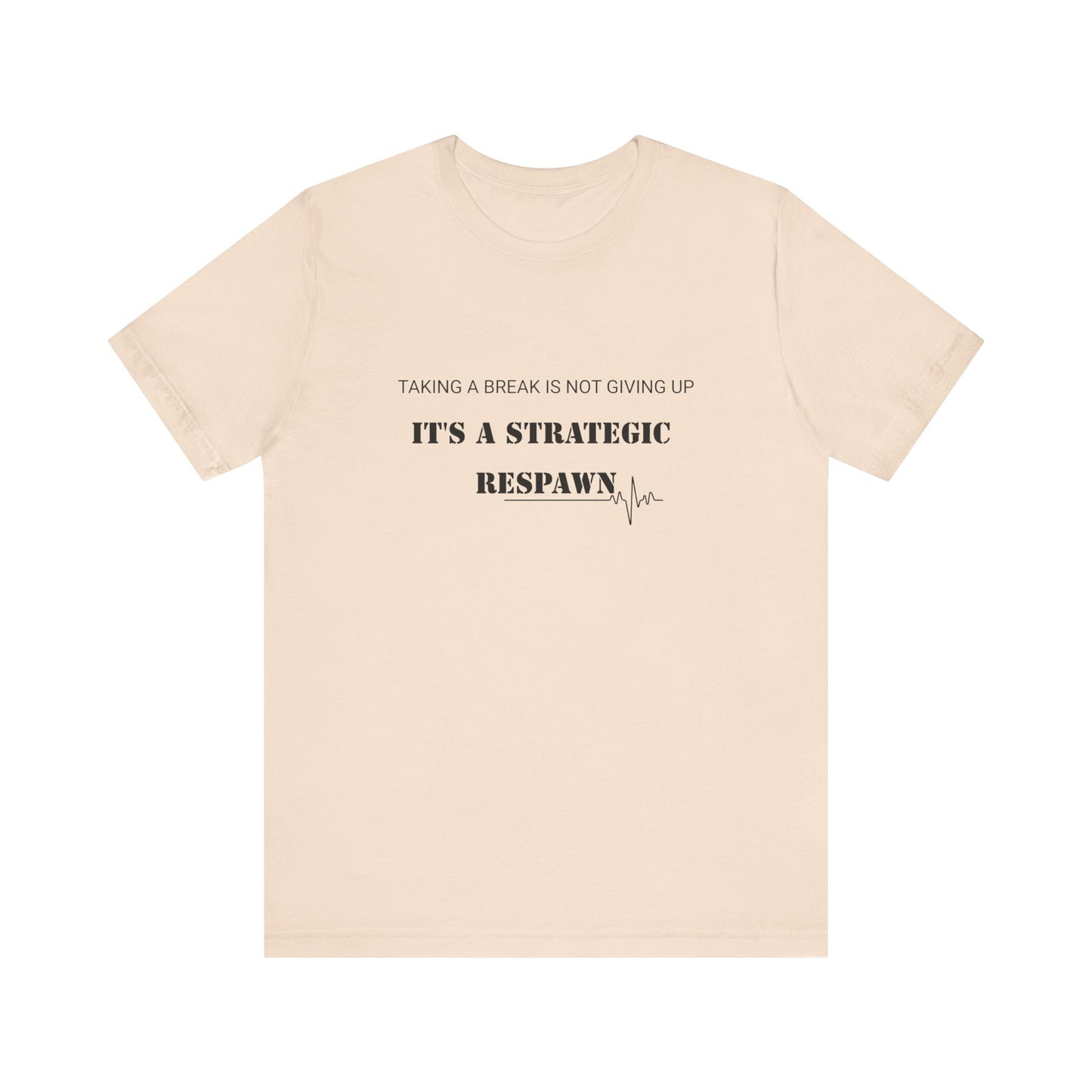 Strategic Respawn T‑Shirt – Light
