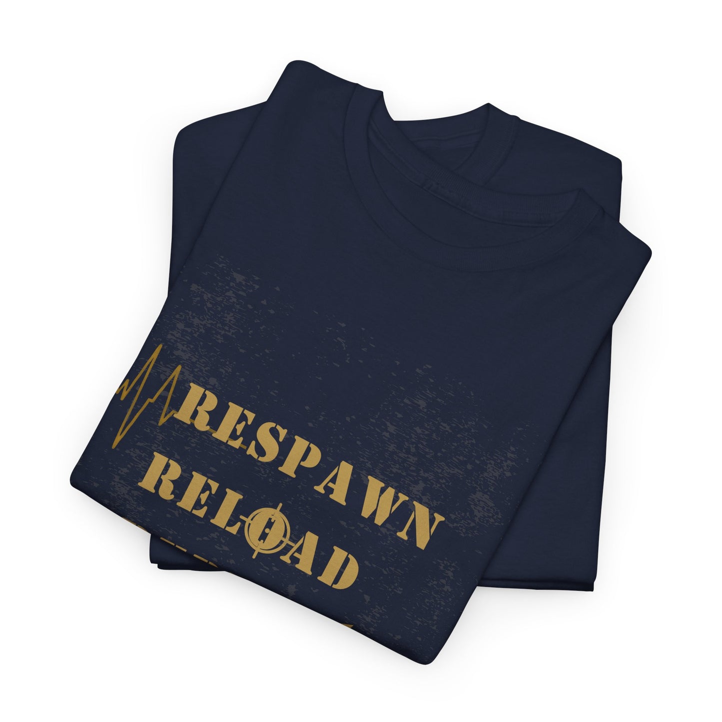 Respawn Reload Repeat T‑Shirt – Dark