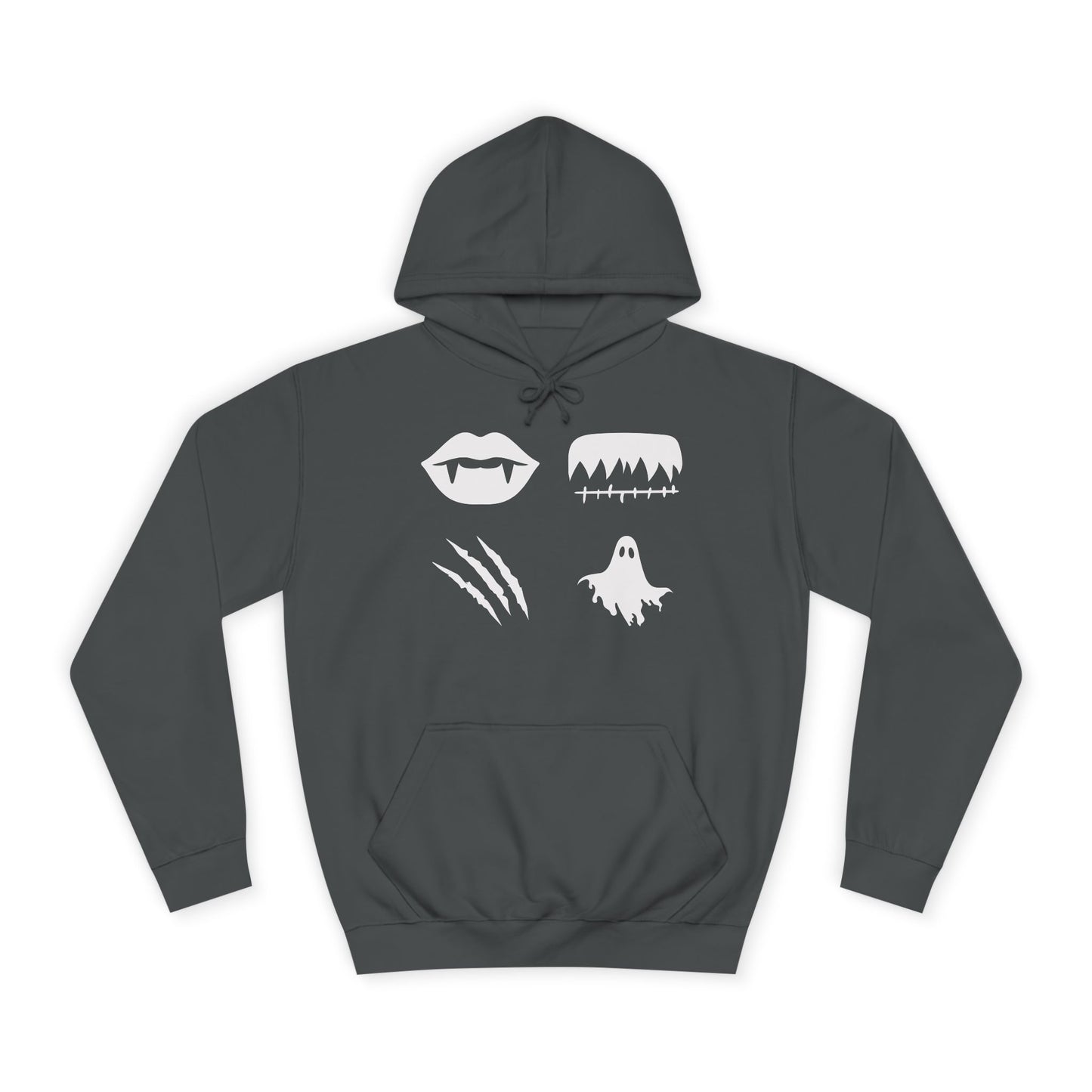 Minimalist Horror Icons Hoodie