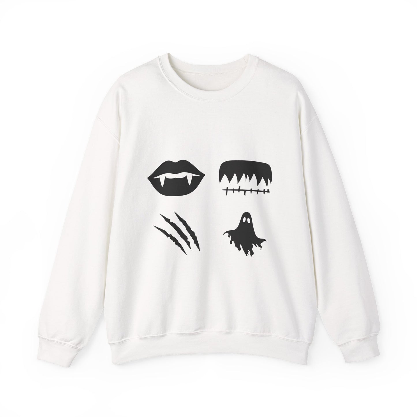 Minimalist Horror Icons Sweatshirt