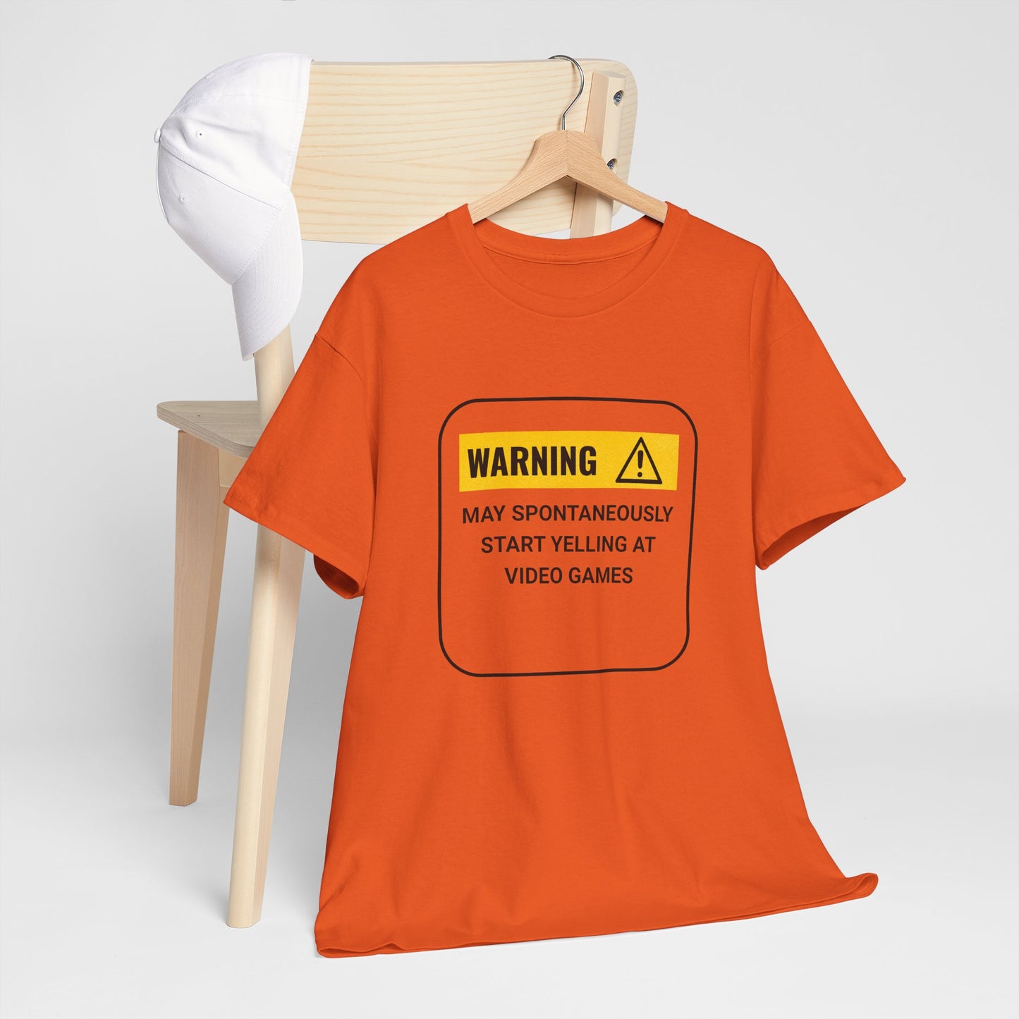 Funny Gamer Warning T‑Shirt – Light
