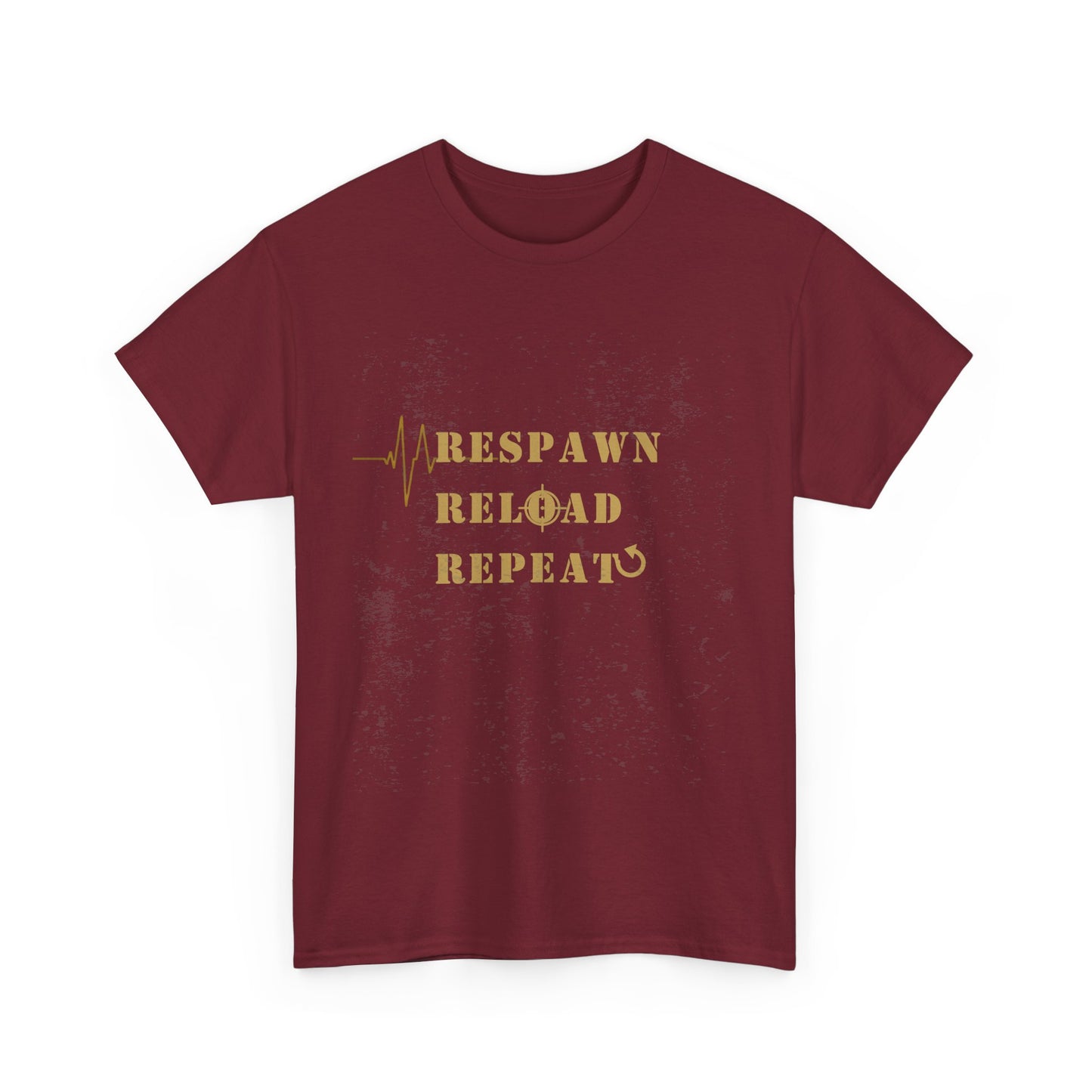 Respawn Reload Repeat T‑Shirt – Dark