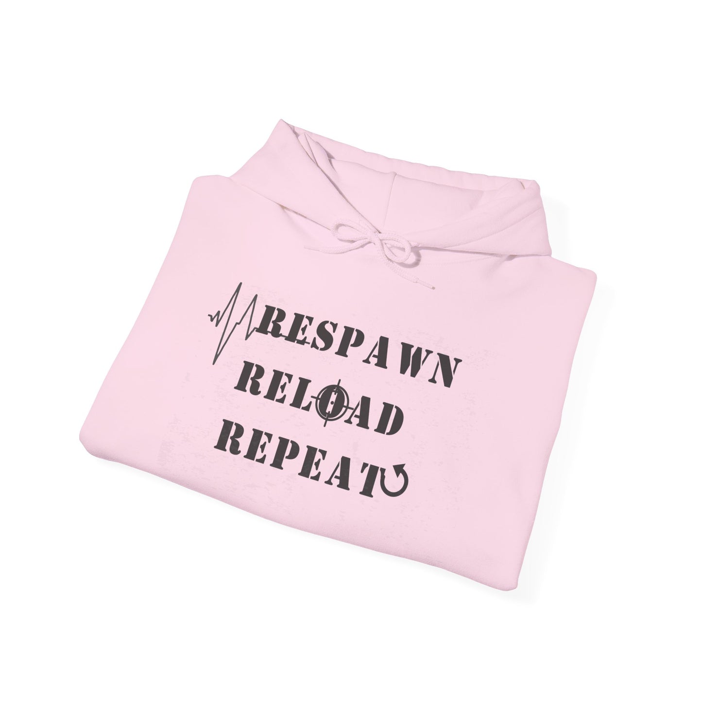 Respawn Reload Repeat Gaming Hoodie – Light
