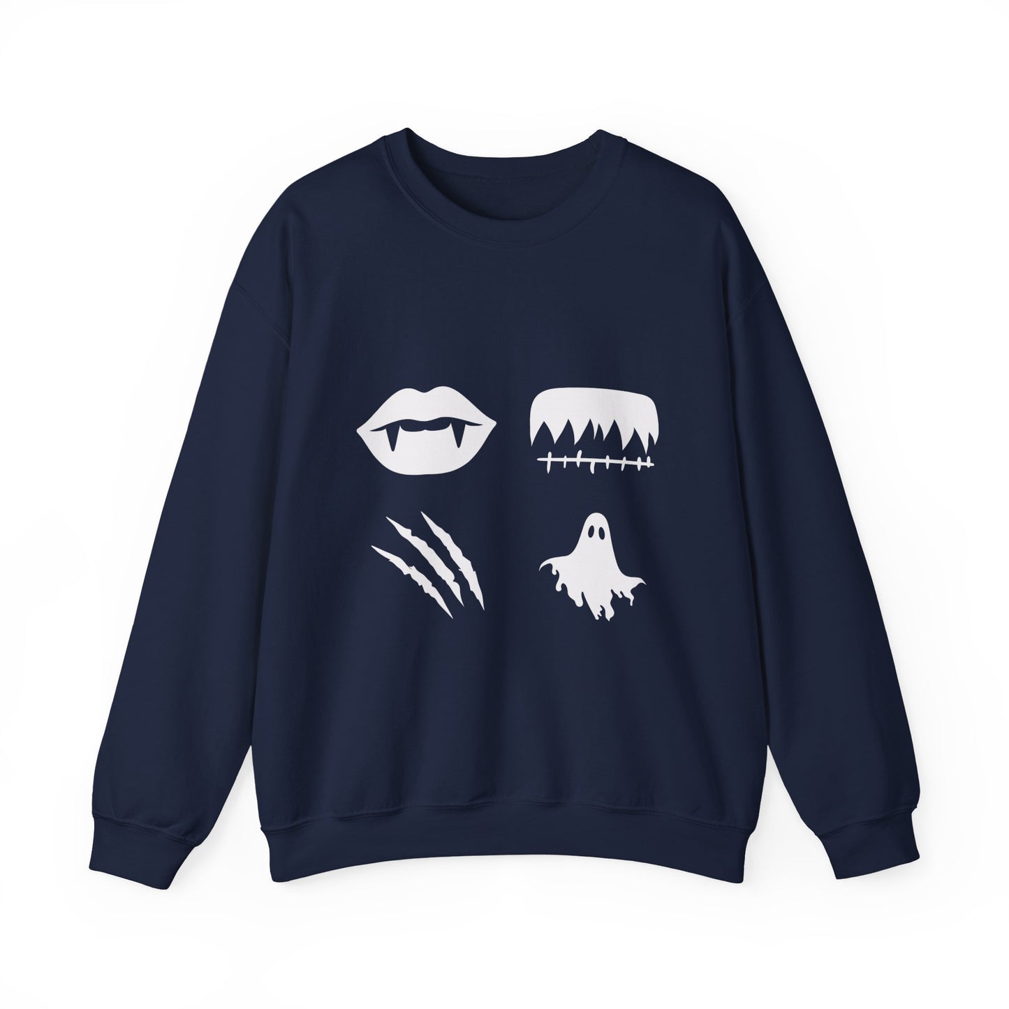 Minimalist Horror Icons Sweatshirt
