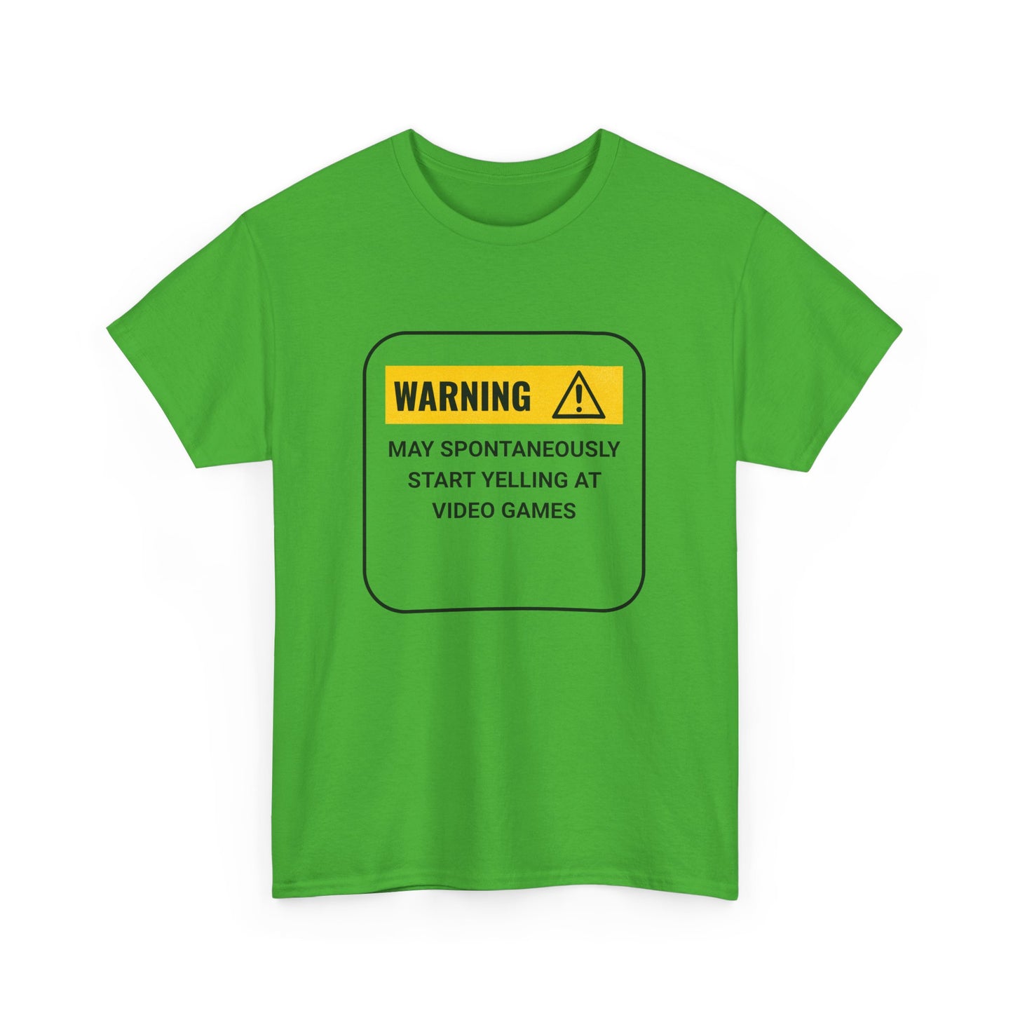 Funny Gamer Warning T‑Shirt – Light
