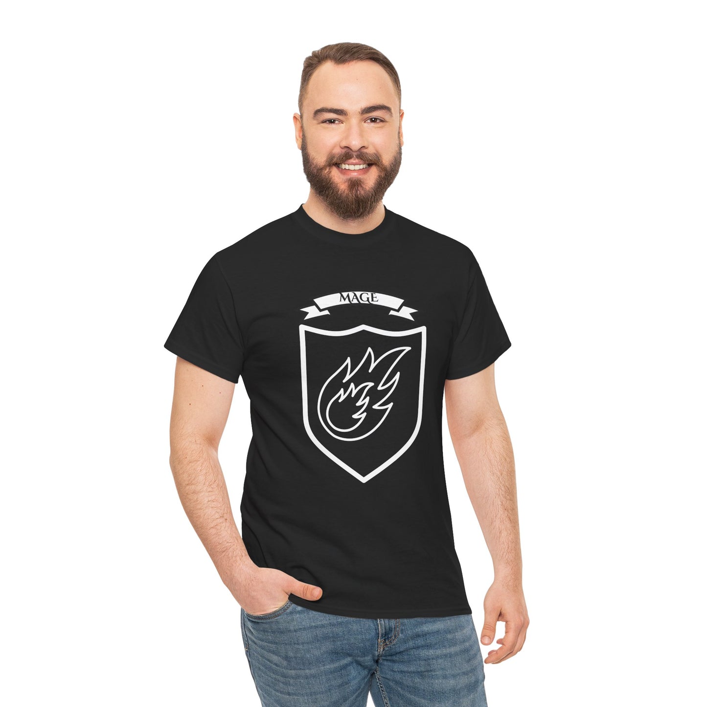 Mage Class Emblem T‑Shirt – Dark