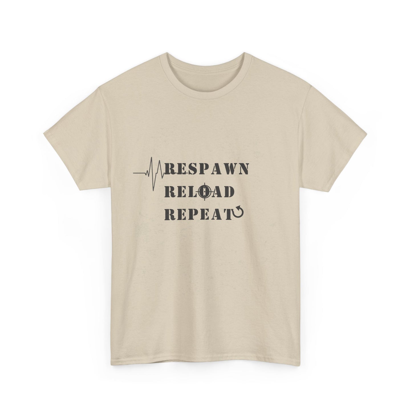 Respawn Reload Repeat T‑Shirt – Light