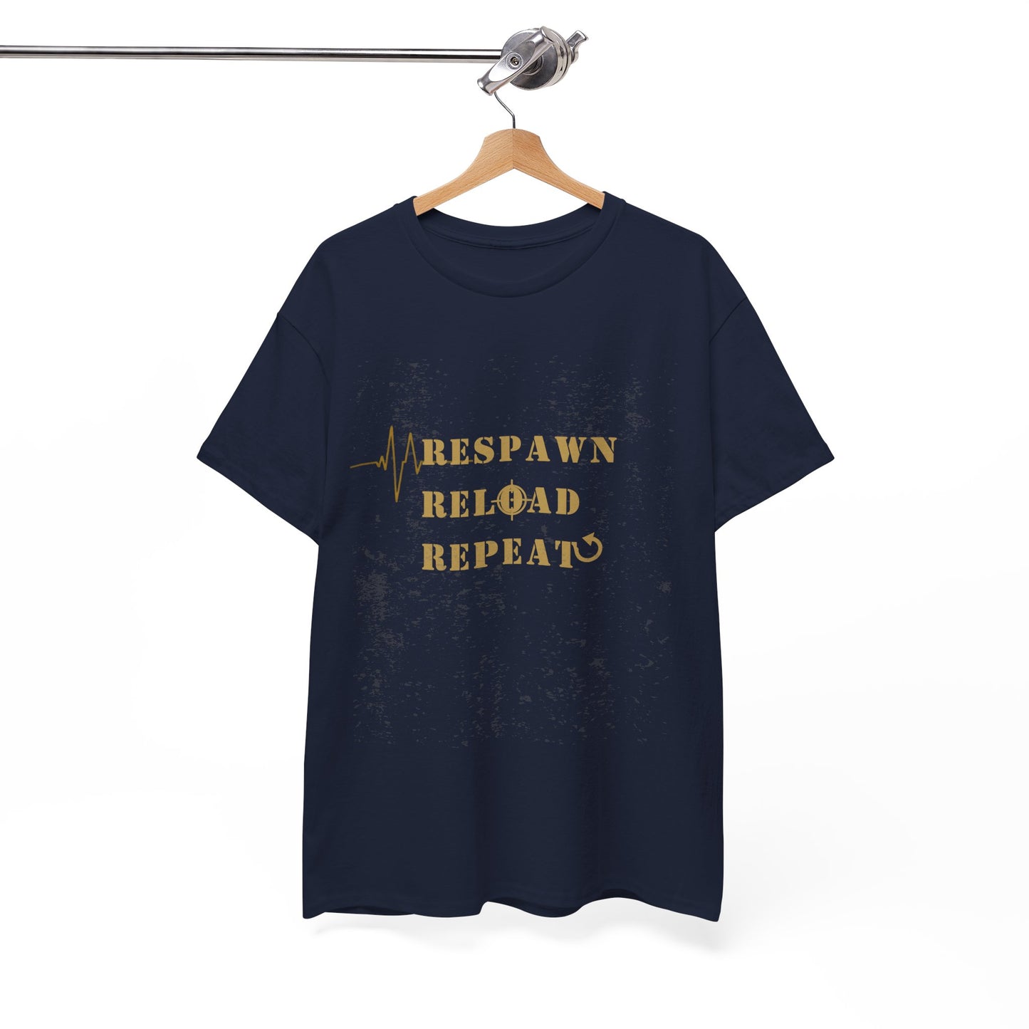 Respawn Reload Repeat T‑Shirt – Dark