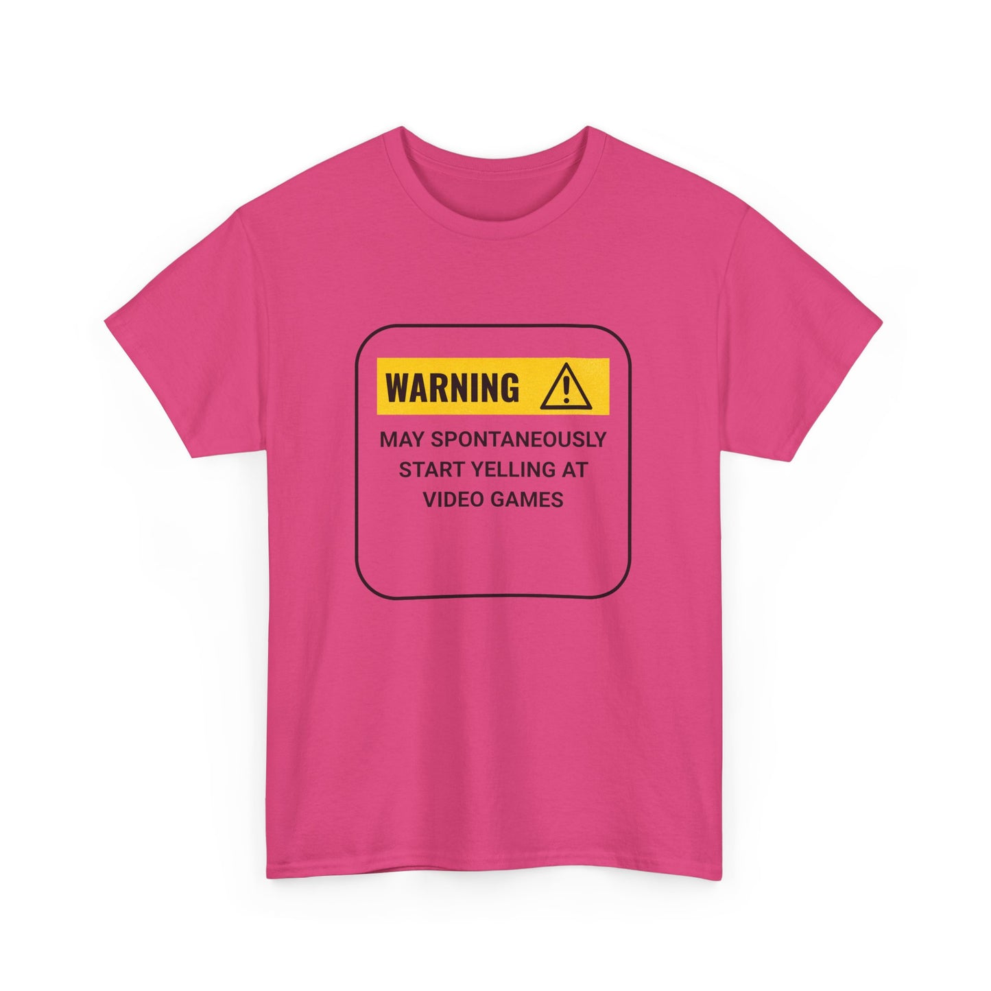 Funny Gamer Warning T‑Shirt – Light