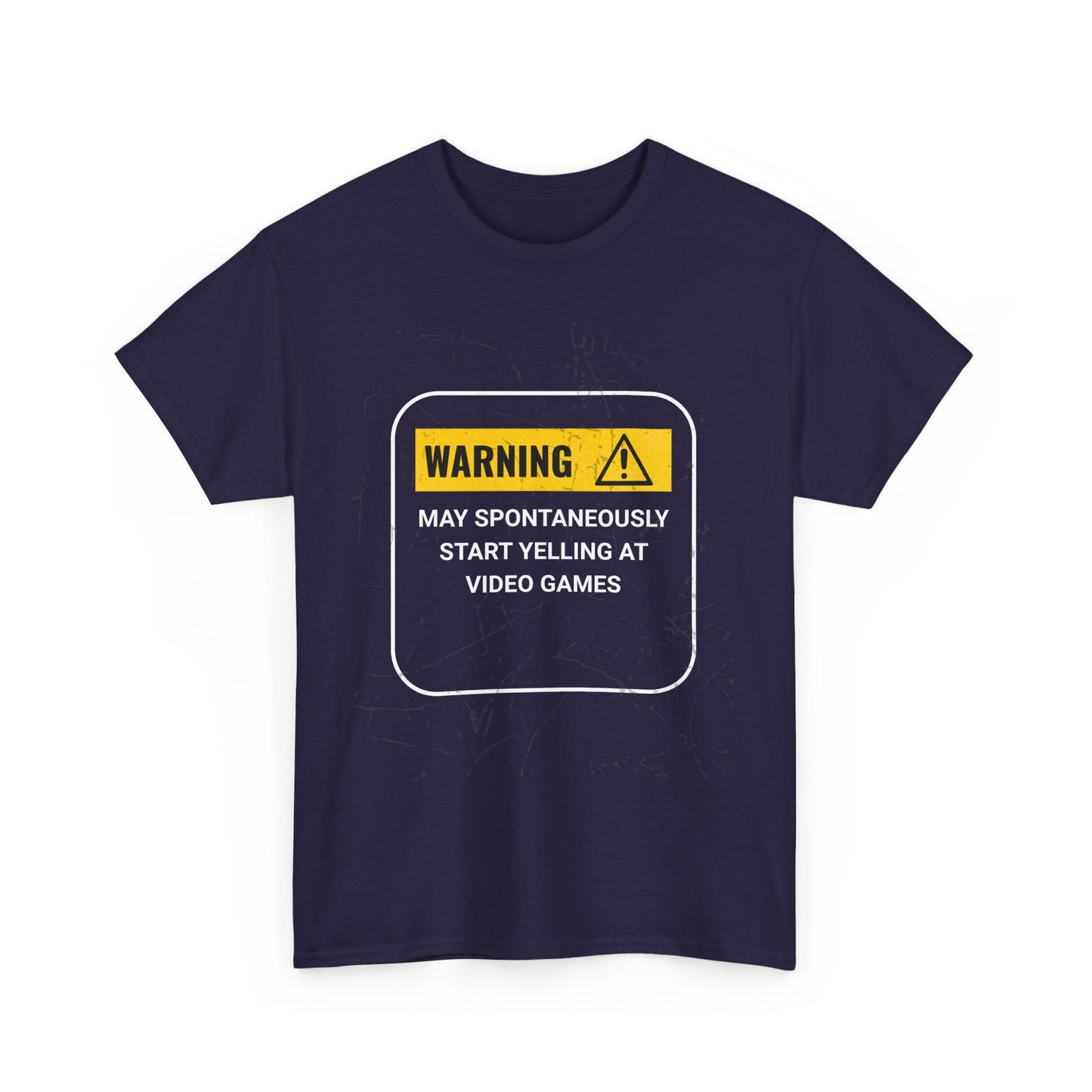 Funny Gamer Warning T‑Shirt – Dark