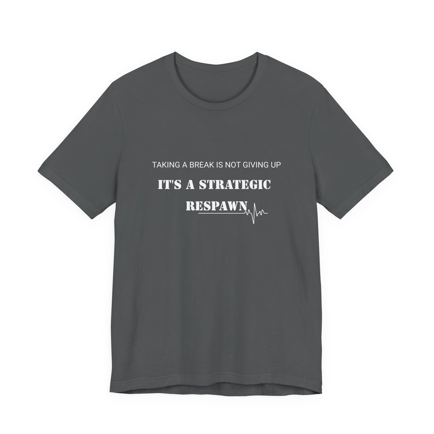 Strategic Respawn T‑Shirt – Dark