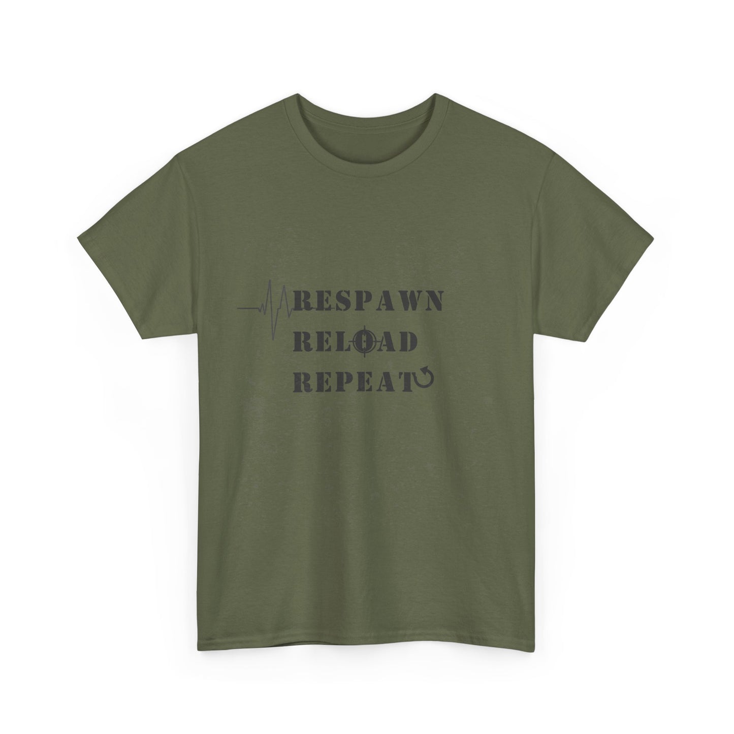 Respawn Reload Repeat T‑Shirt – Light