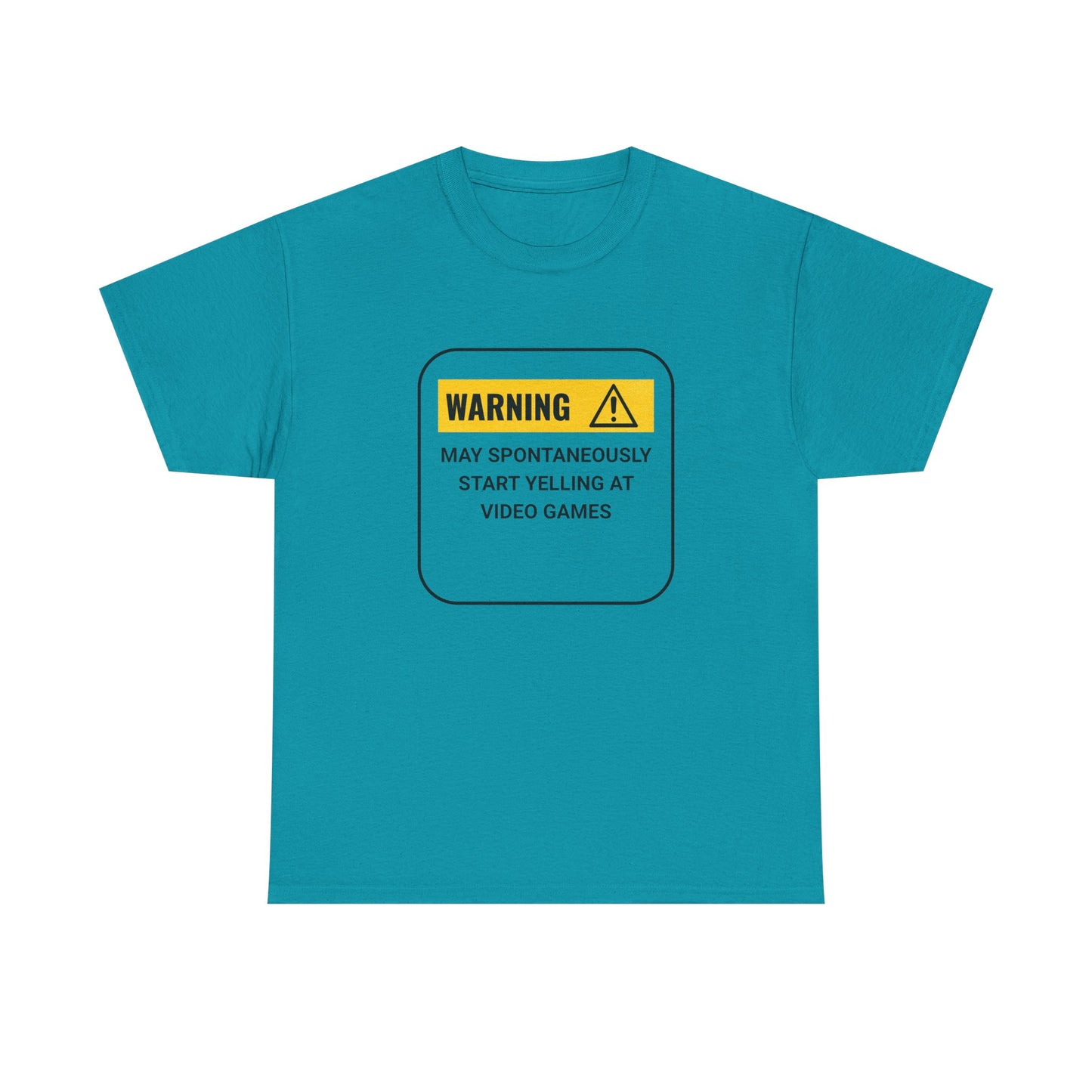 Funny Gamer Warning T‑Shirt – Light