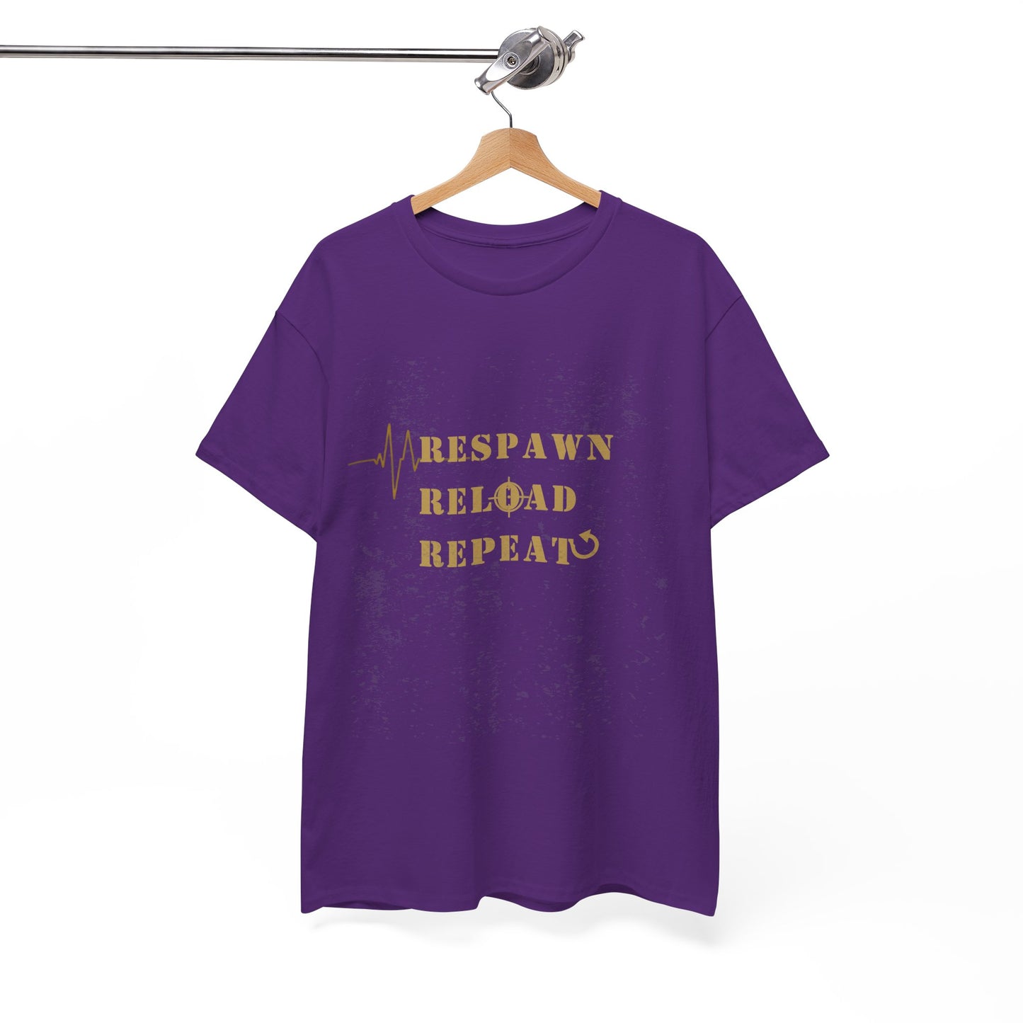 Respawn Reload Repeat T‑Shirt – Dark