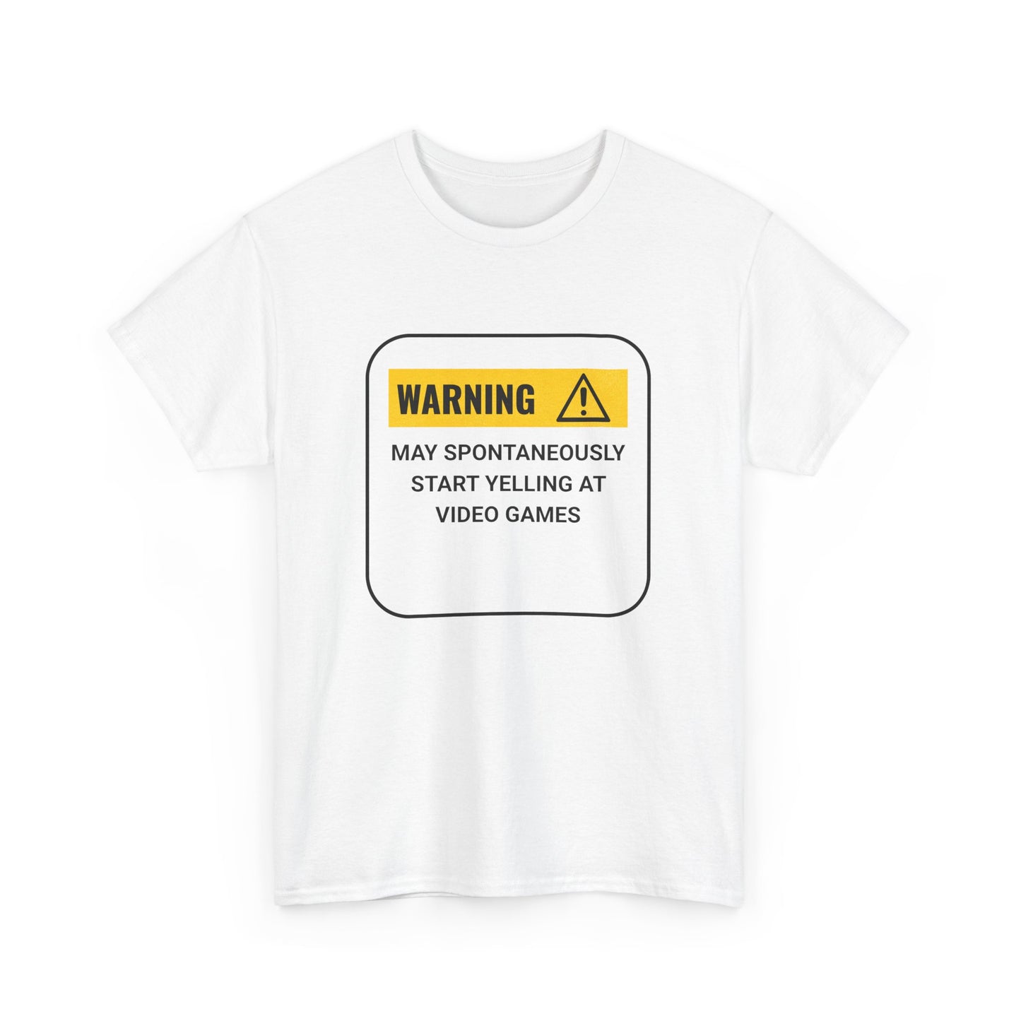 Funny Gamer Warning T‑Shirt – Light