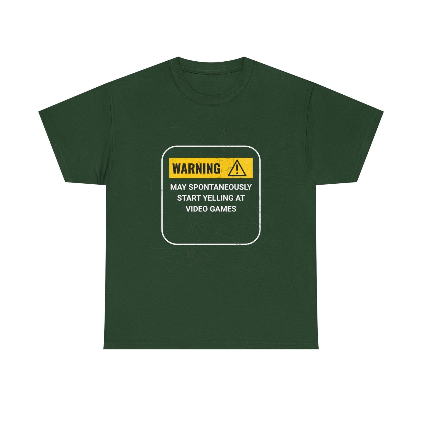 Funny Gamer Warning T‑Shirt – Dark