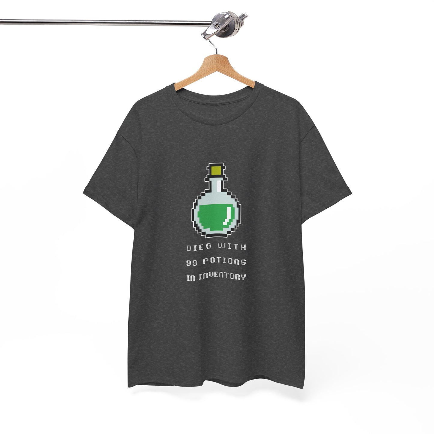 99 Potions Meme T-shirt - Dark
