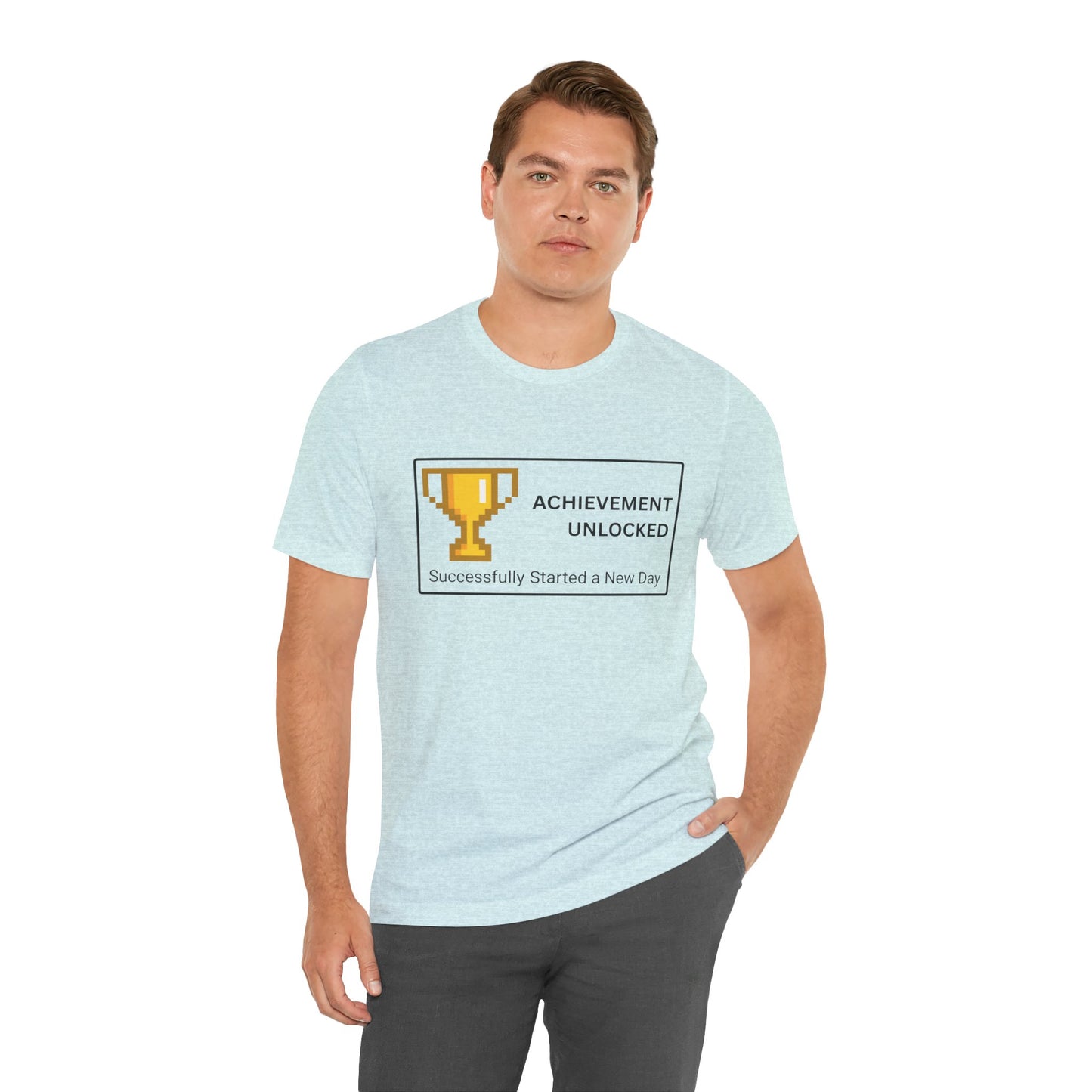Achievement Unlocked T‑Shirt – Light