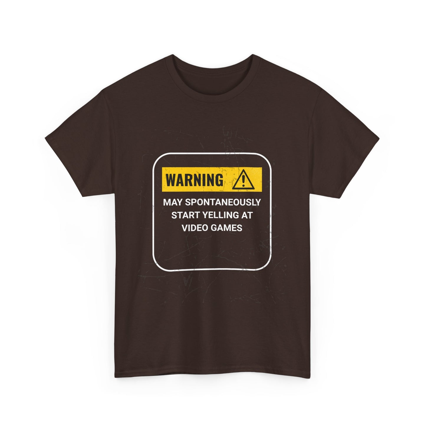 Funny Gamer Warning T‑Shirt – Dark