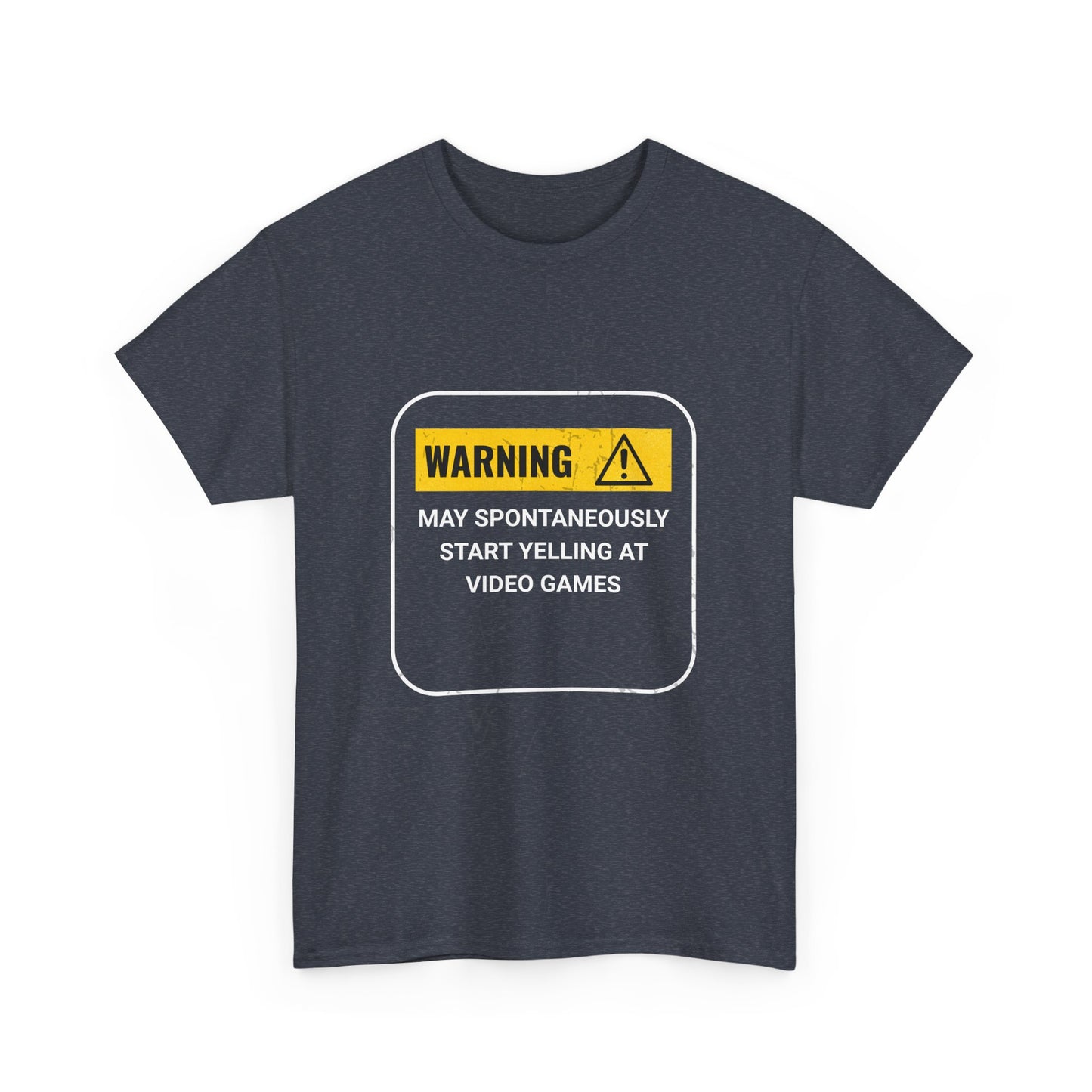 Funny Gamer Warning T‑Shirt – Dark