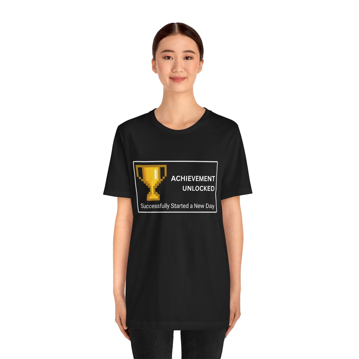 Achievement Unlocked T‑Shirt – Dark
