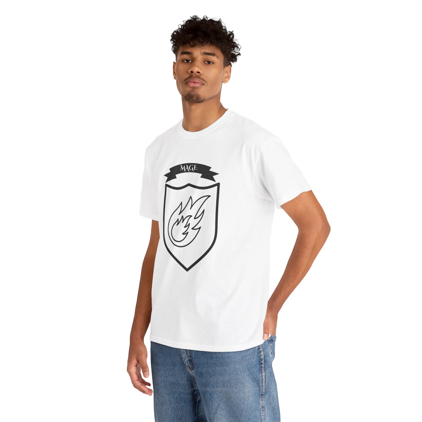Mage Class Emblem T‑Shirt – Light