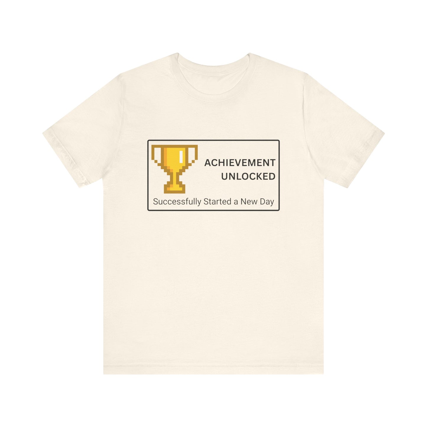 Achievement Unlocked T‑Shirt – Light