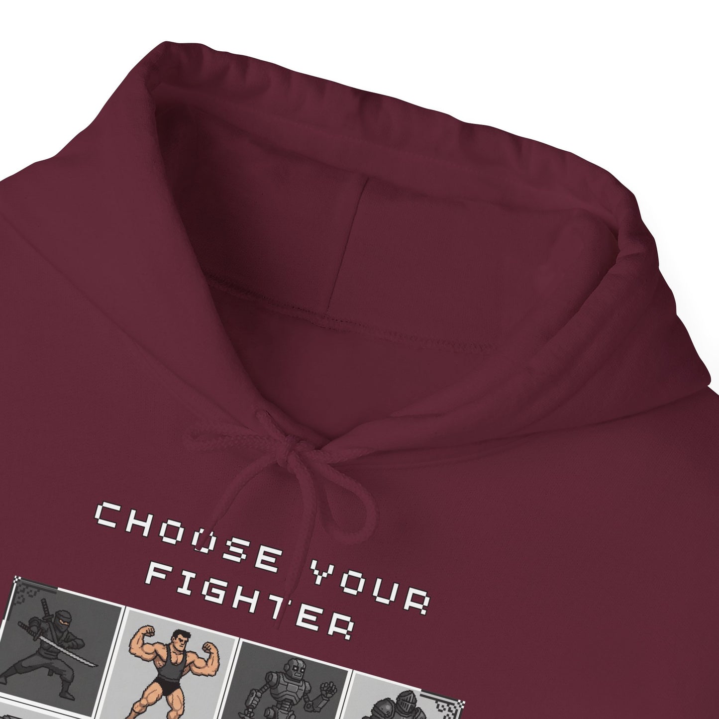 Choose Your Fighter Hoodie (Monochrome Edition)
