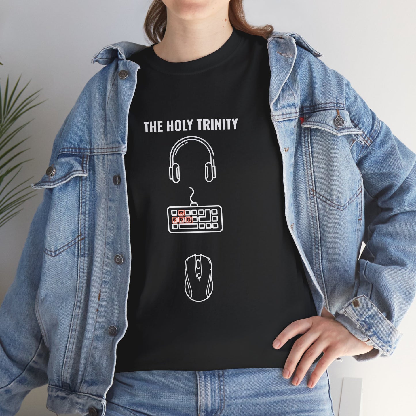PC Gamer T‑Shirt – The Holy Trinity – Dark