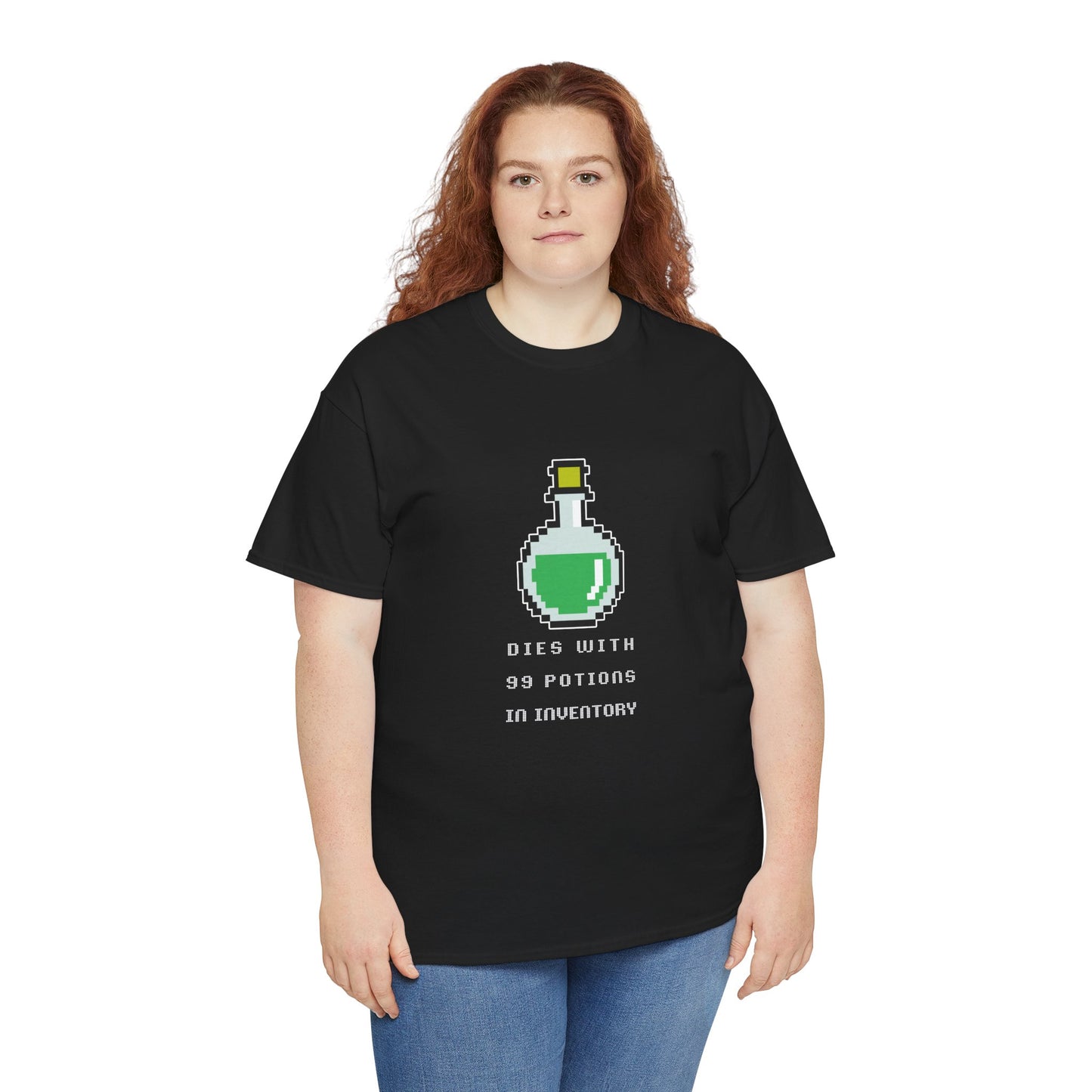 99 Potions Meme T-shirt - Dark