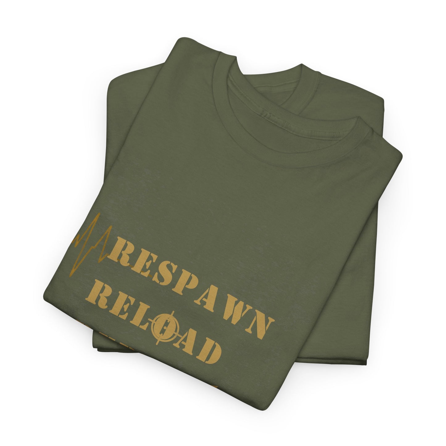 Respawn Reload Repeat T‑Shirt – Dark