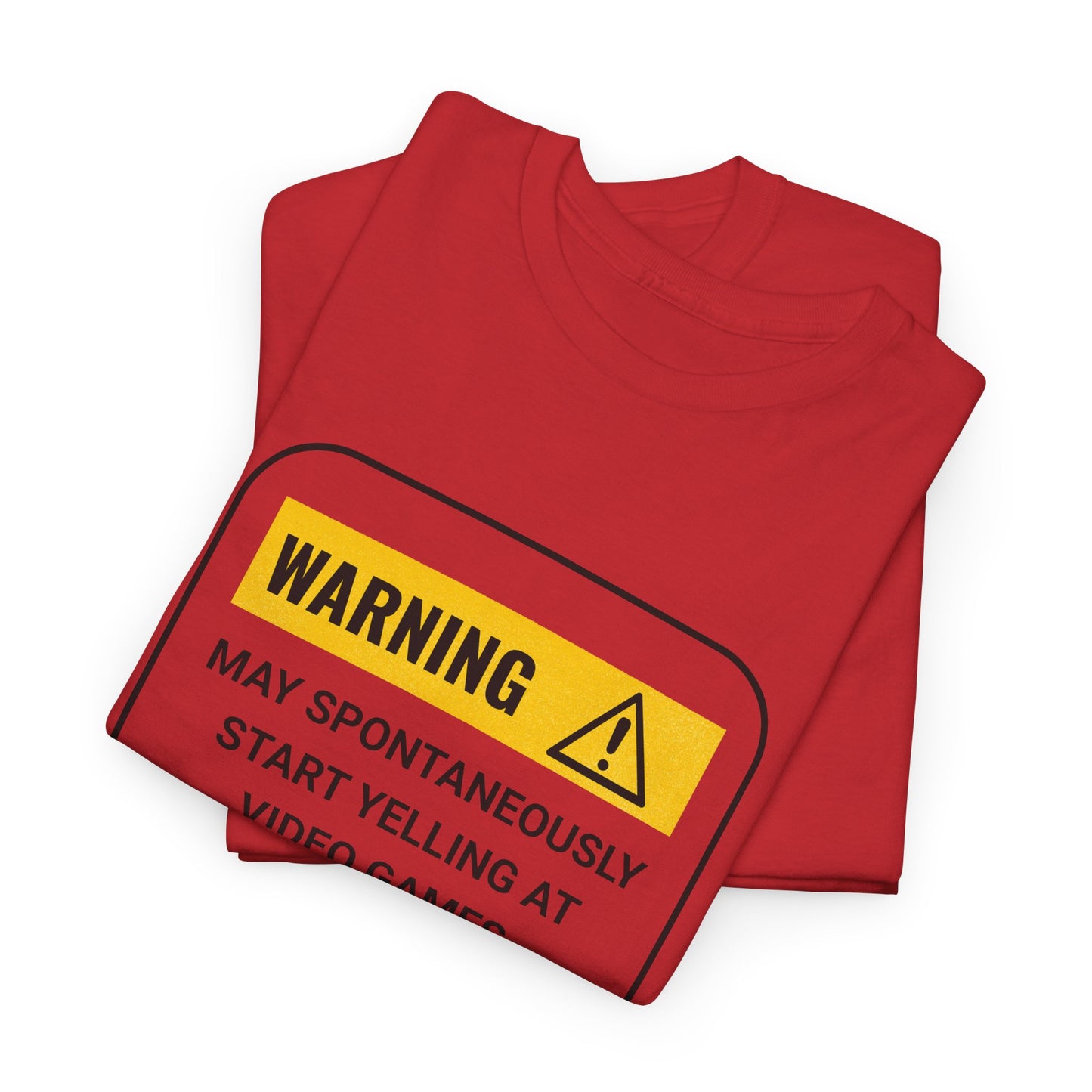 Funny Gamer Warning T‑Shirt – Light