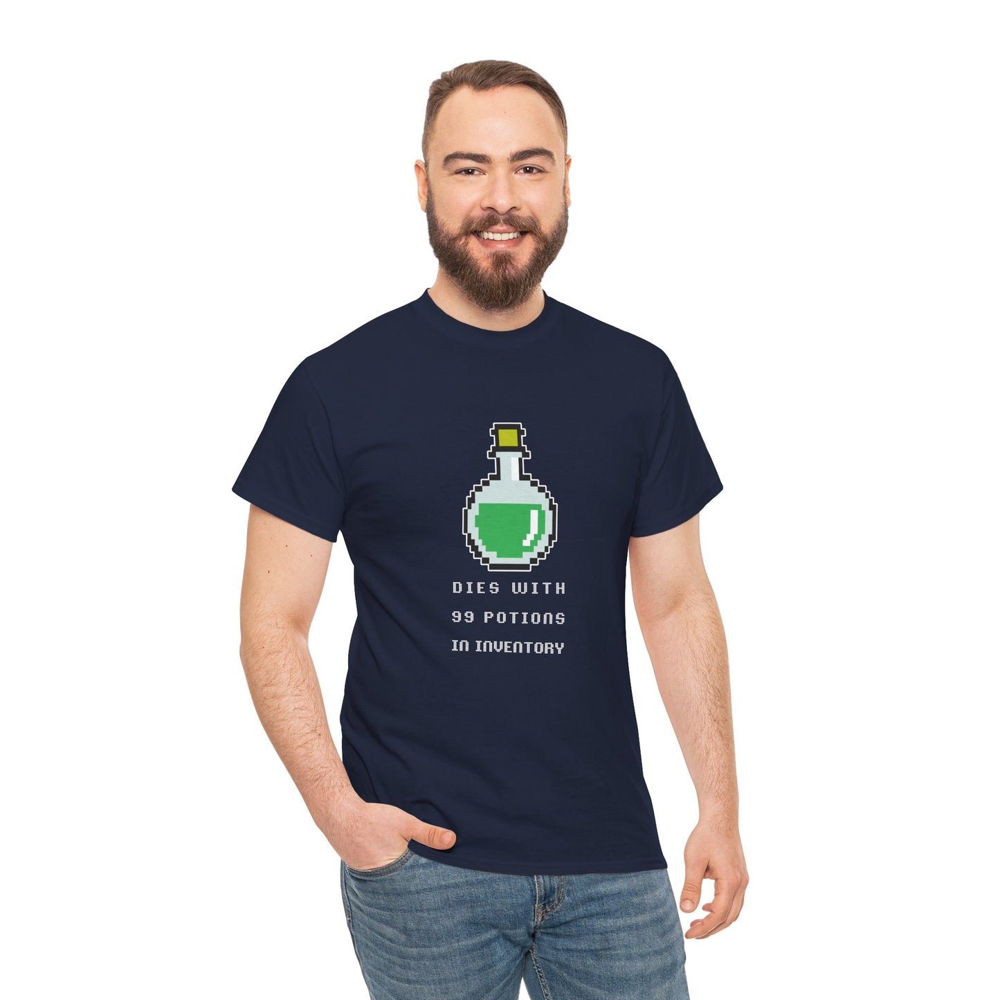 99 Potions Meme T-shirt - Dark