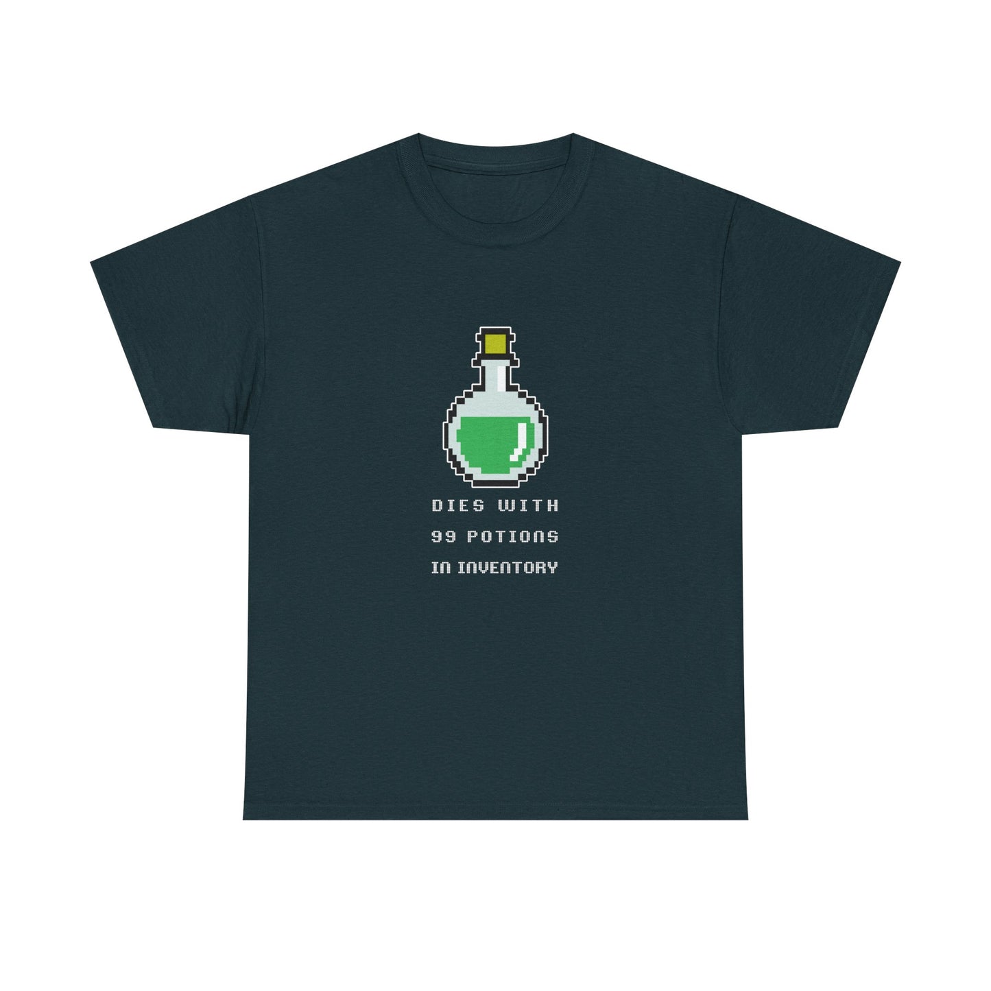 99 Potions Meme T-shirt - Dark