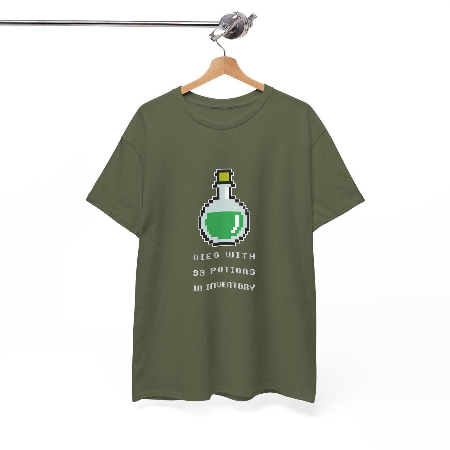 99 Potions Meme T-shirt - Dark
