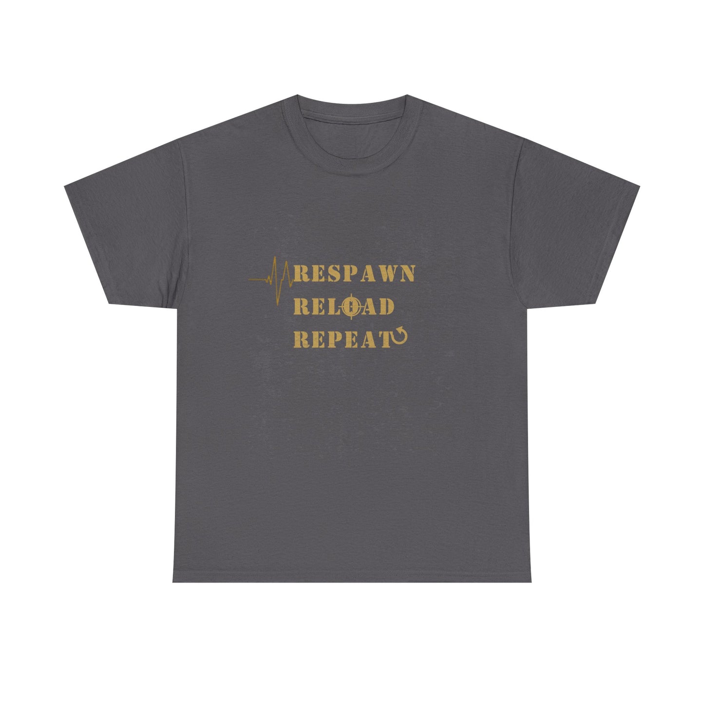 Respawn Reload Repeat T‑Shirt – Dark