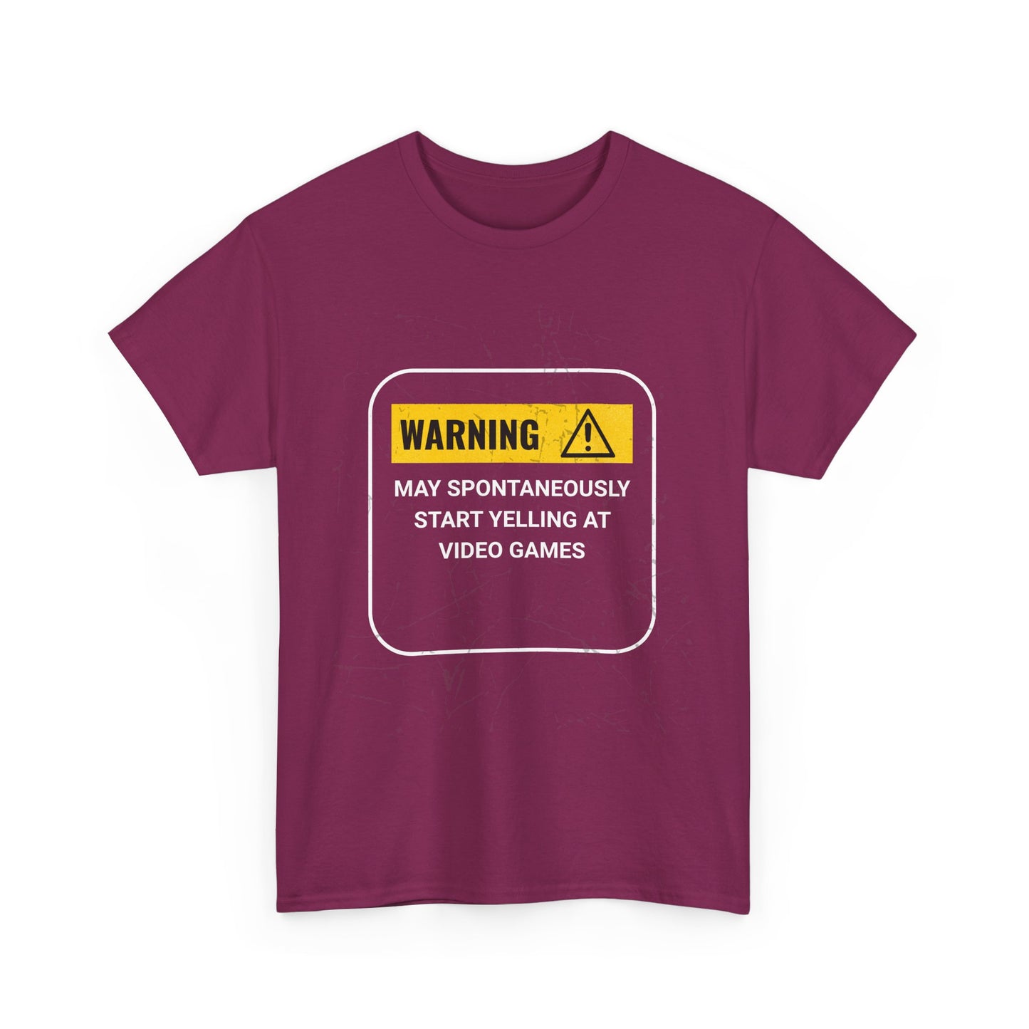 Funny Gamer Warning T‑Shirt – Dark