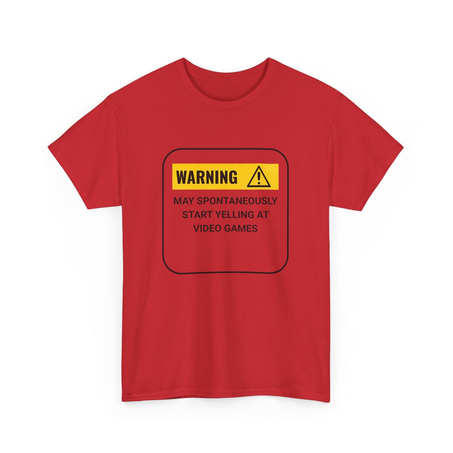 Funny Gamer Warning T‑Shirt – Light