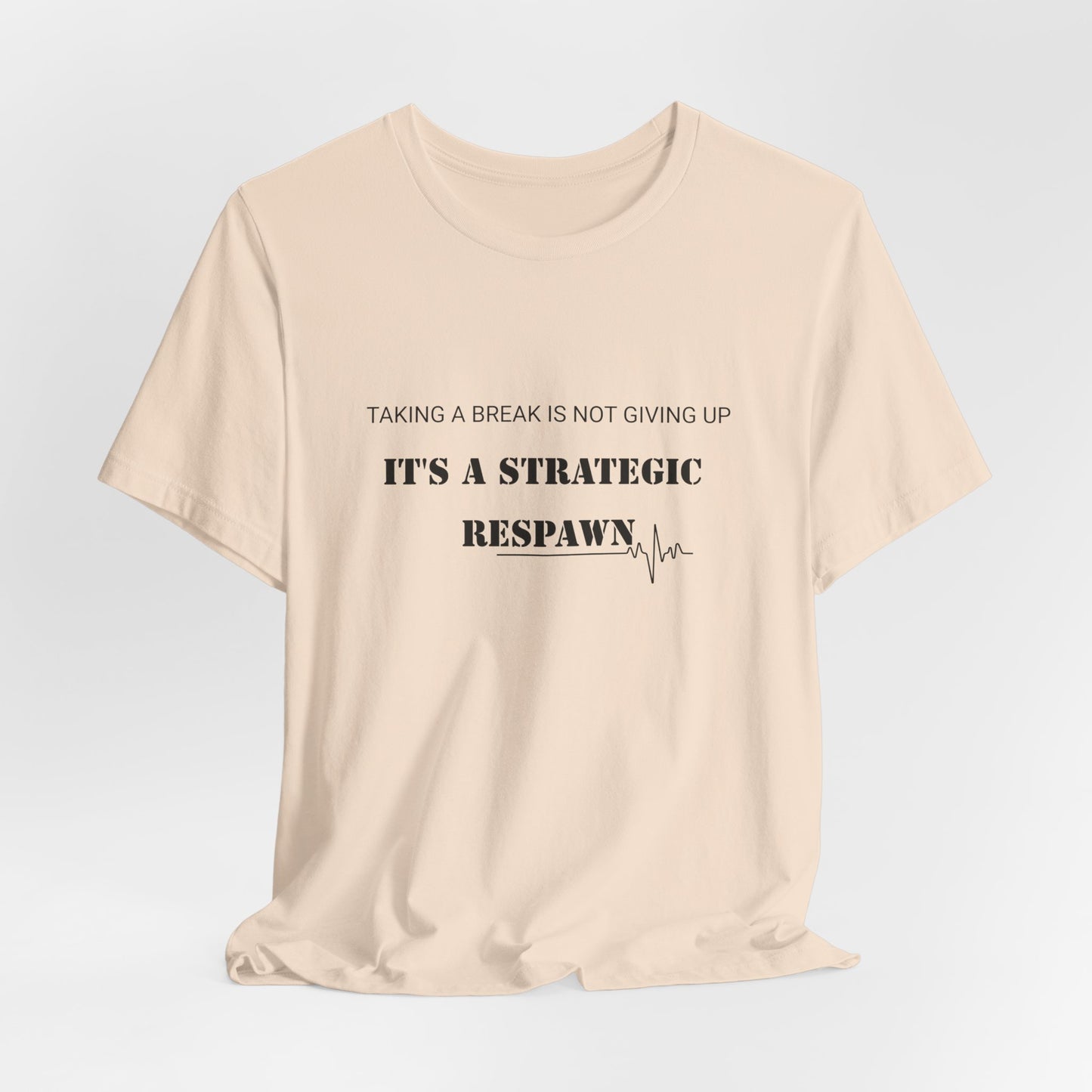 Strategic Respawn T‑Shirt – Light