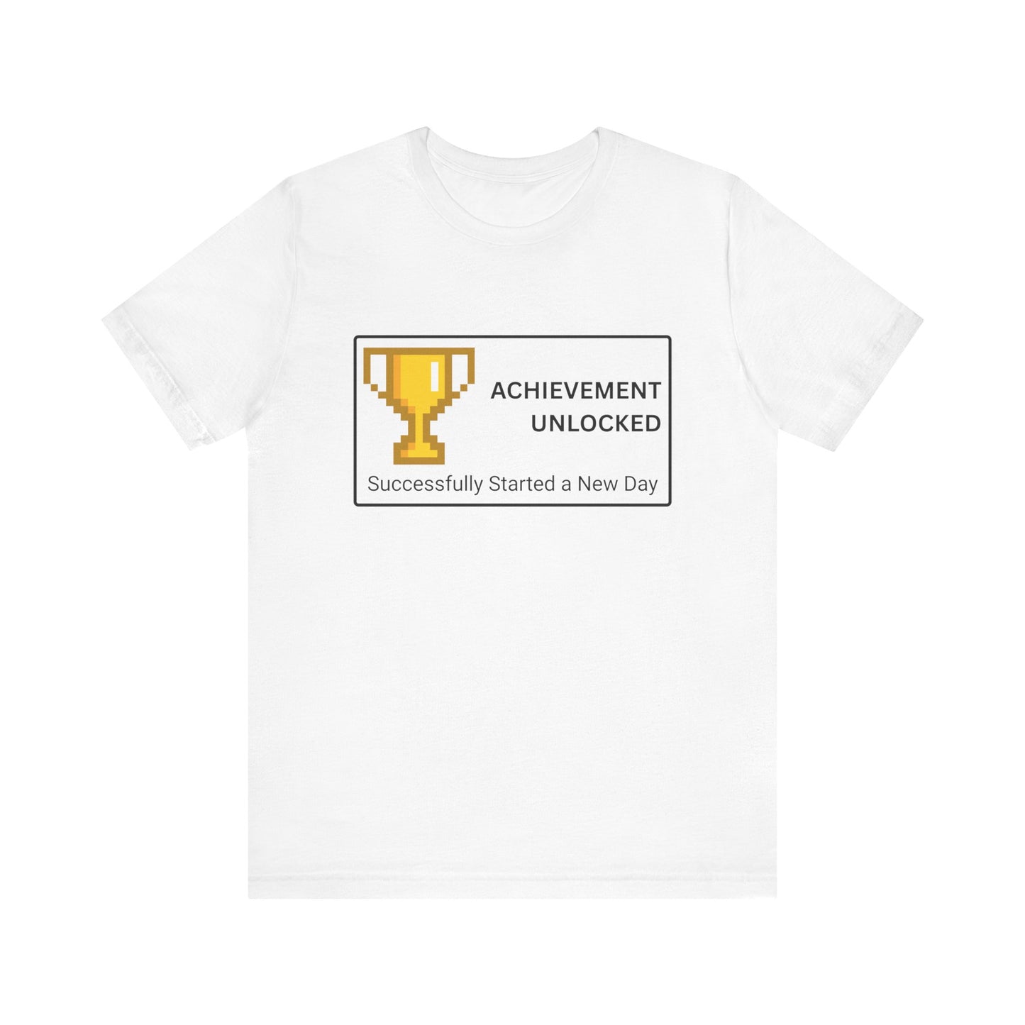 Achievement Unlocked T‑Shirt – Light