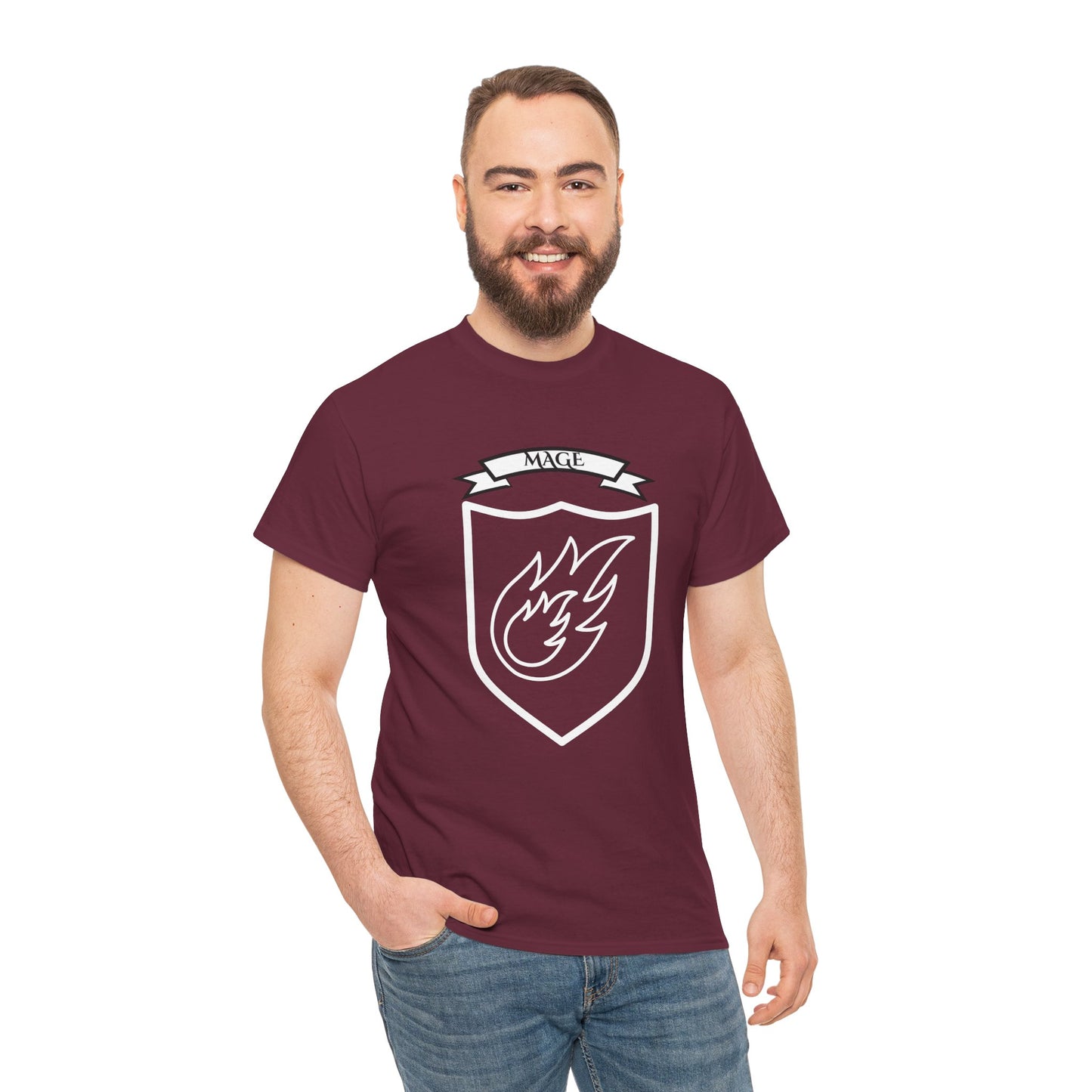 Mage Class Emblem T‑Shirt – Dark