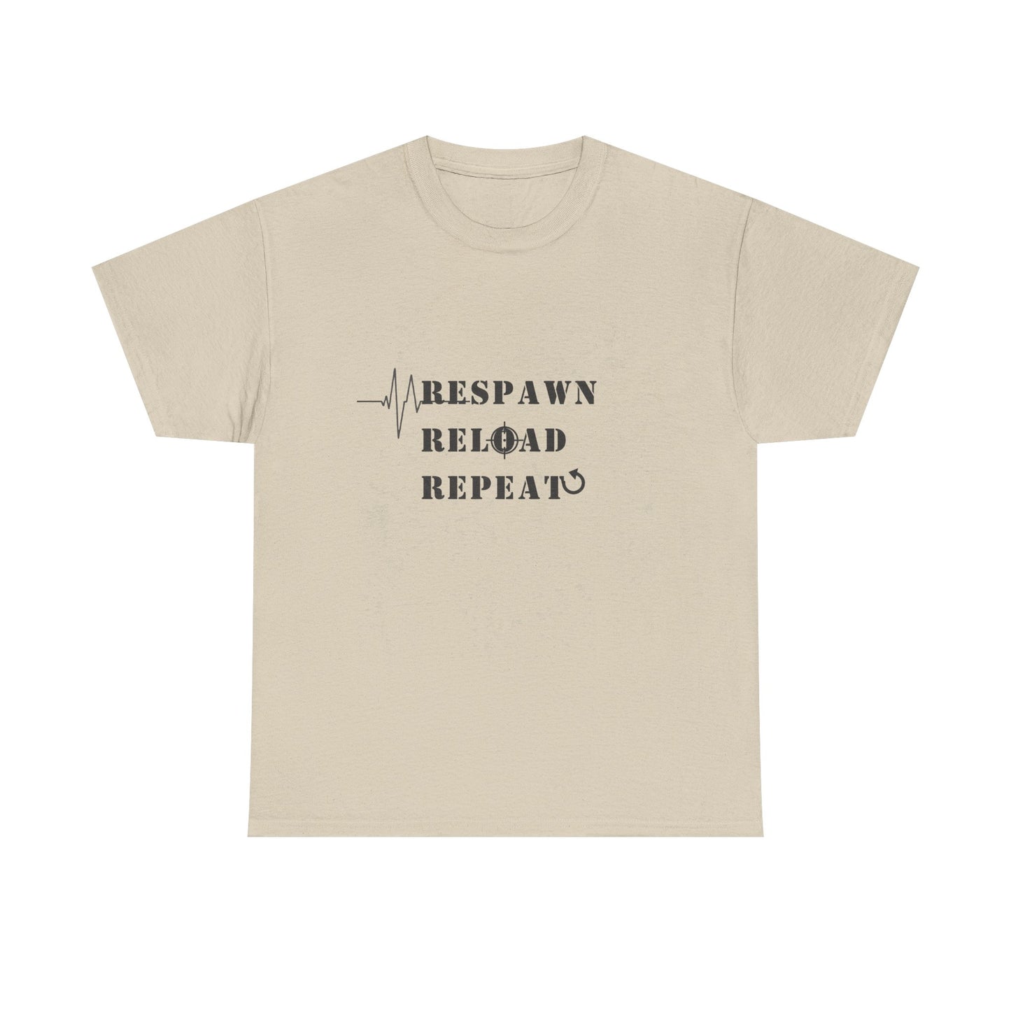 Respawn Reload Repeat T‑Shirt – Light