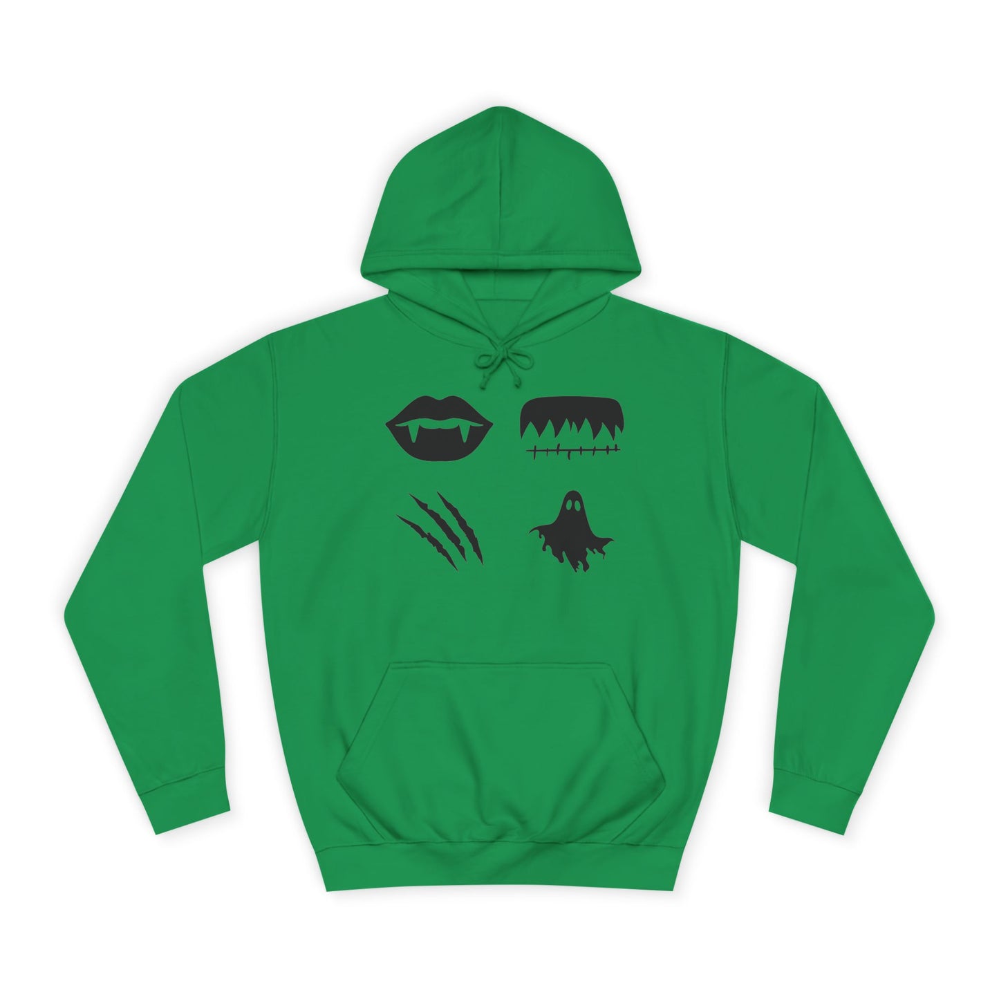 Minimalist Horror Icons Hoodie