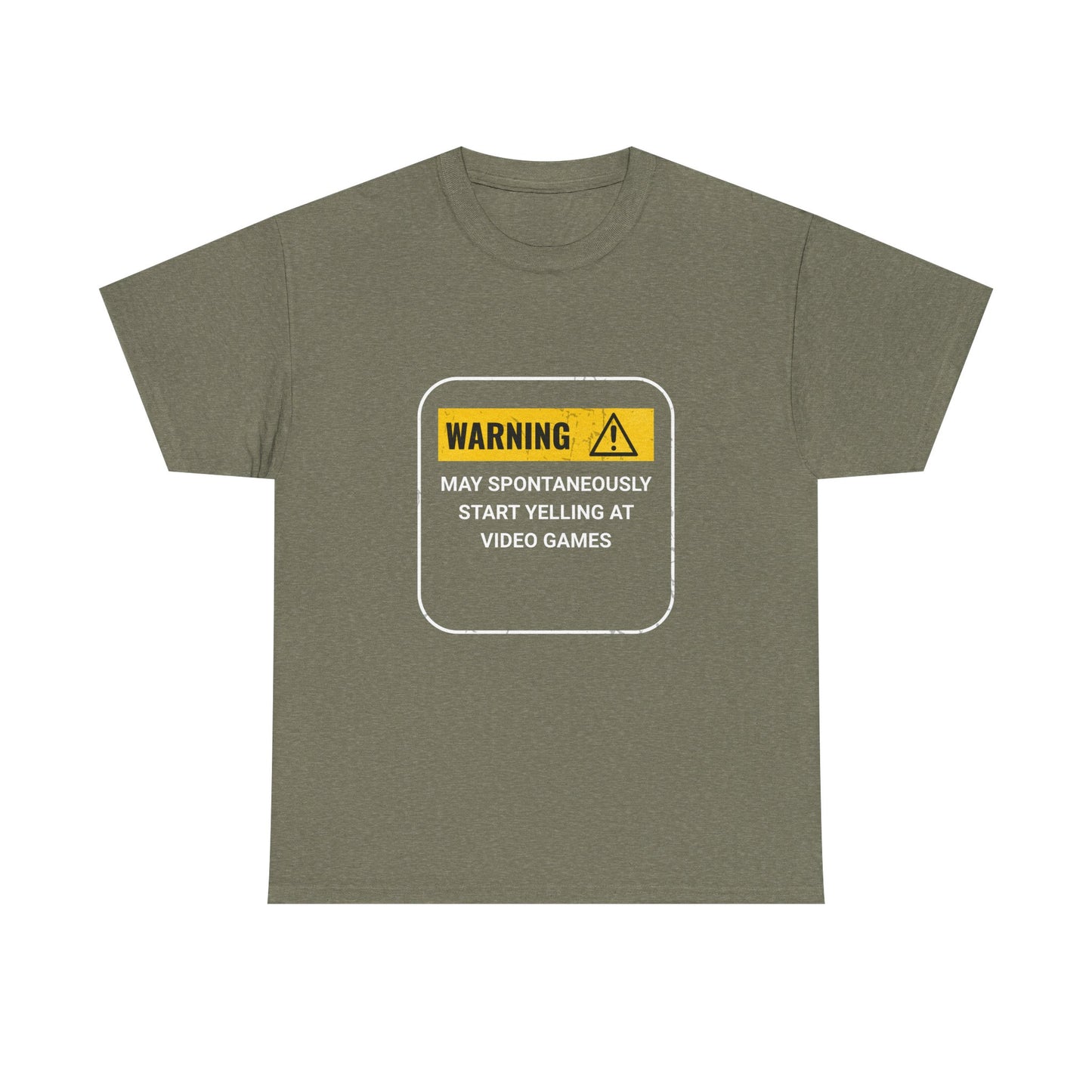 Funny Gamer Warning T‑Shirt – Dark